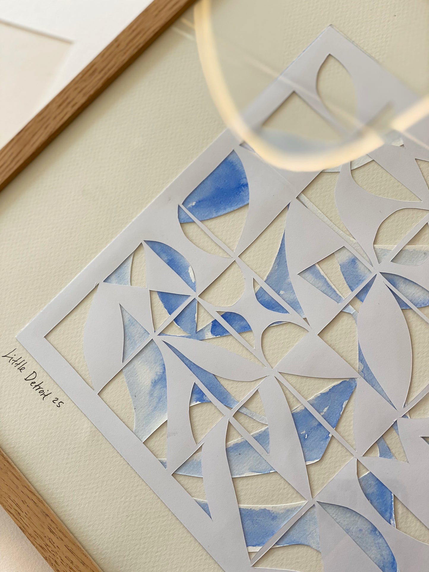 ‘Whispering Blue’ A3