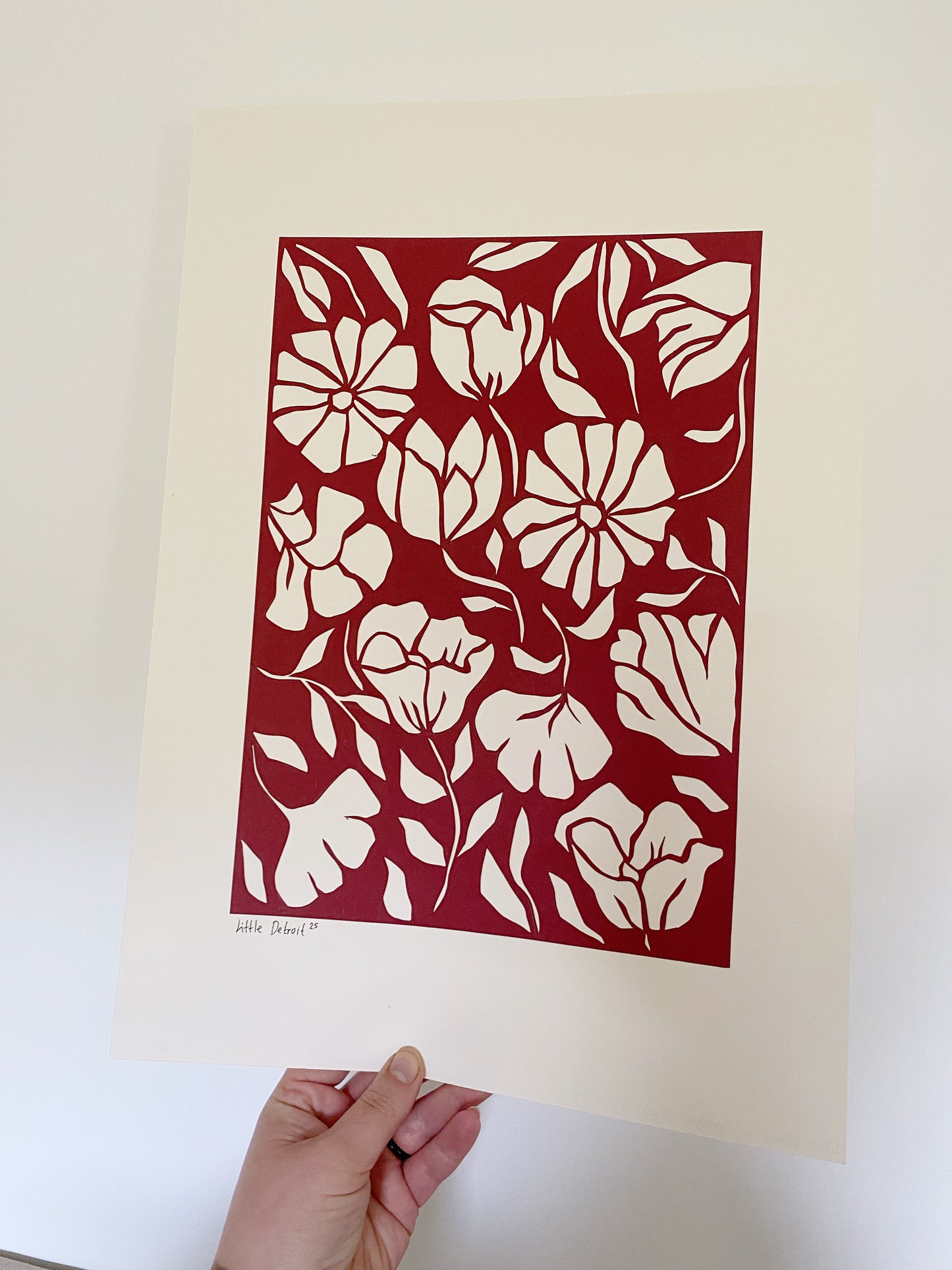 ‘Floral Whispers’ A3
