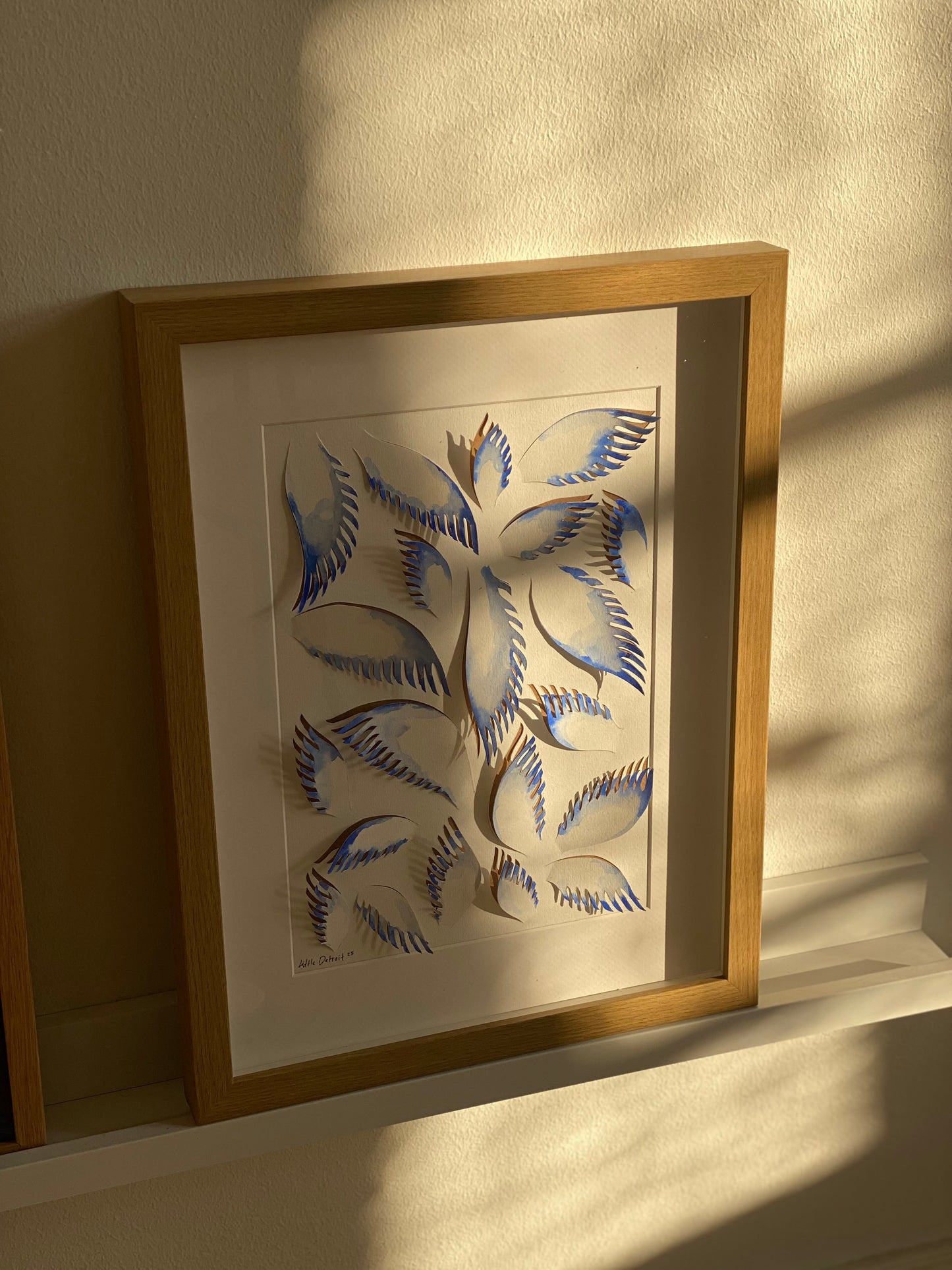 ‘Englevinger’ 30x40 - 3D inkl ramme