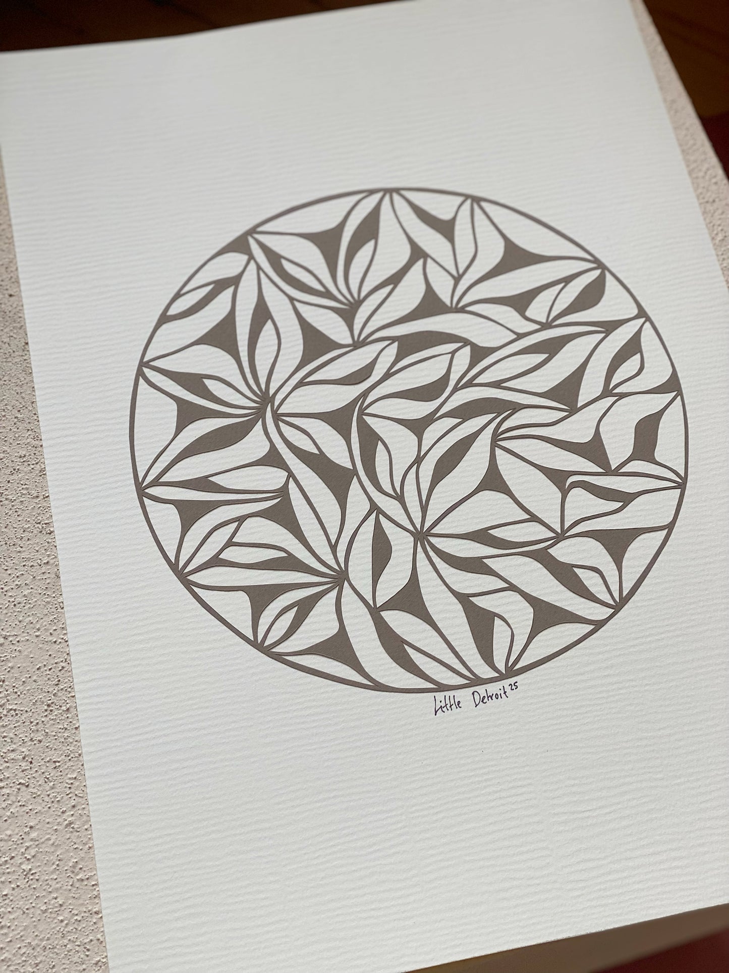 "Moon dust" A3