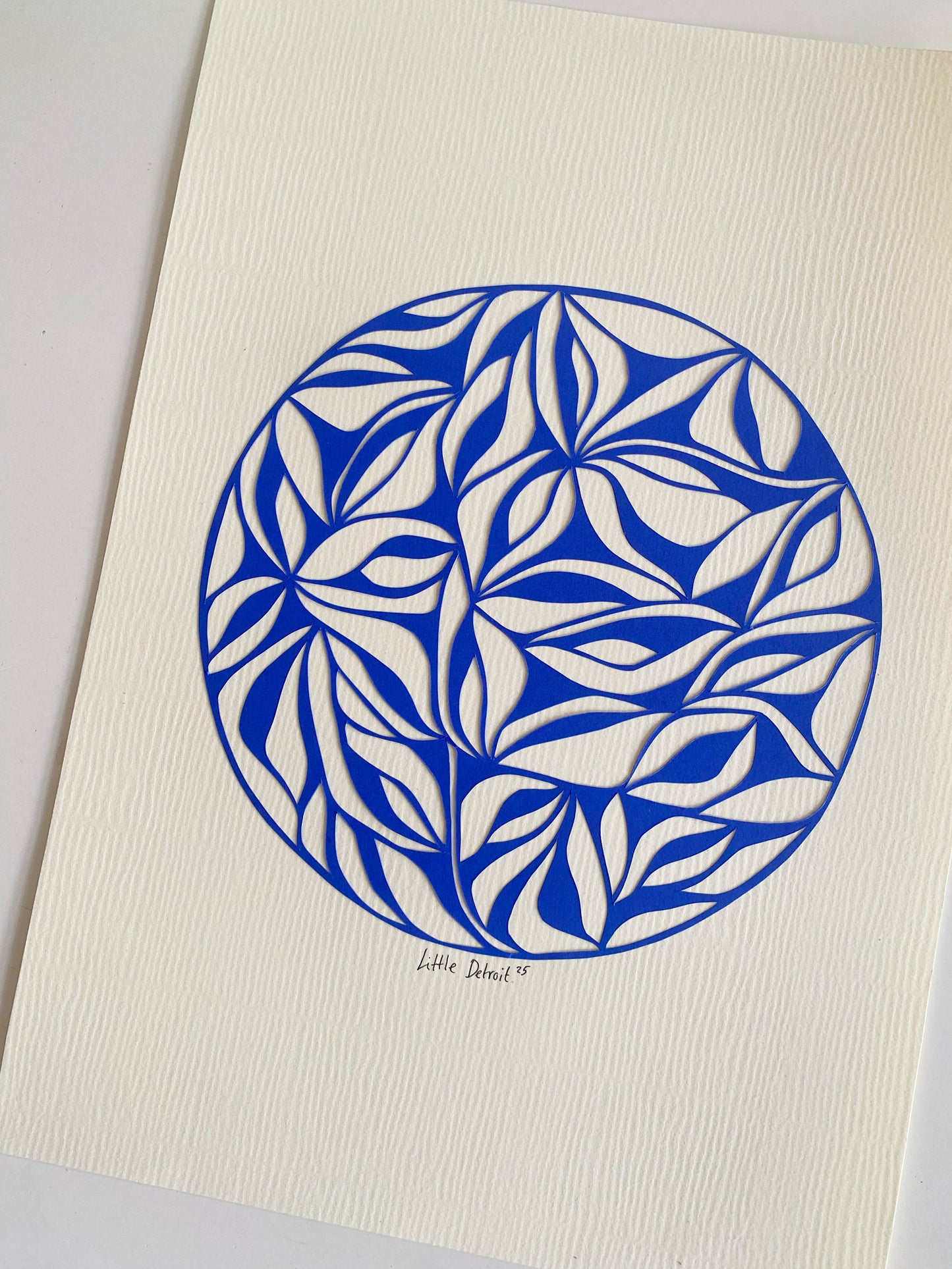 "Blue majestic" A3
