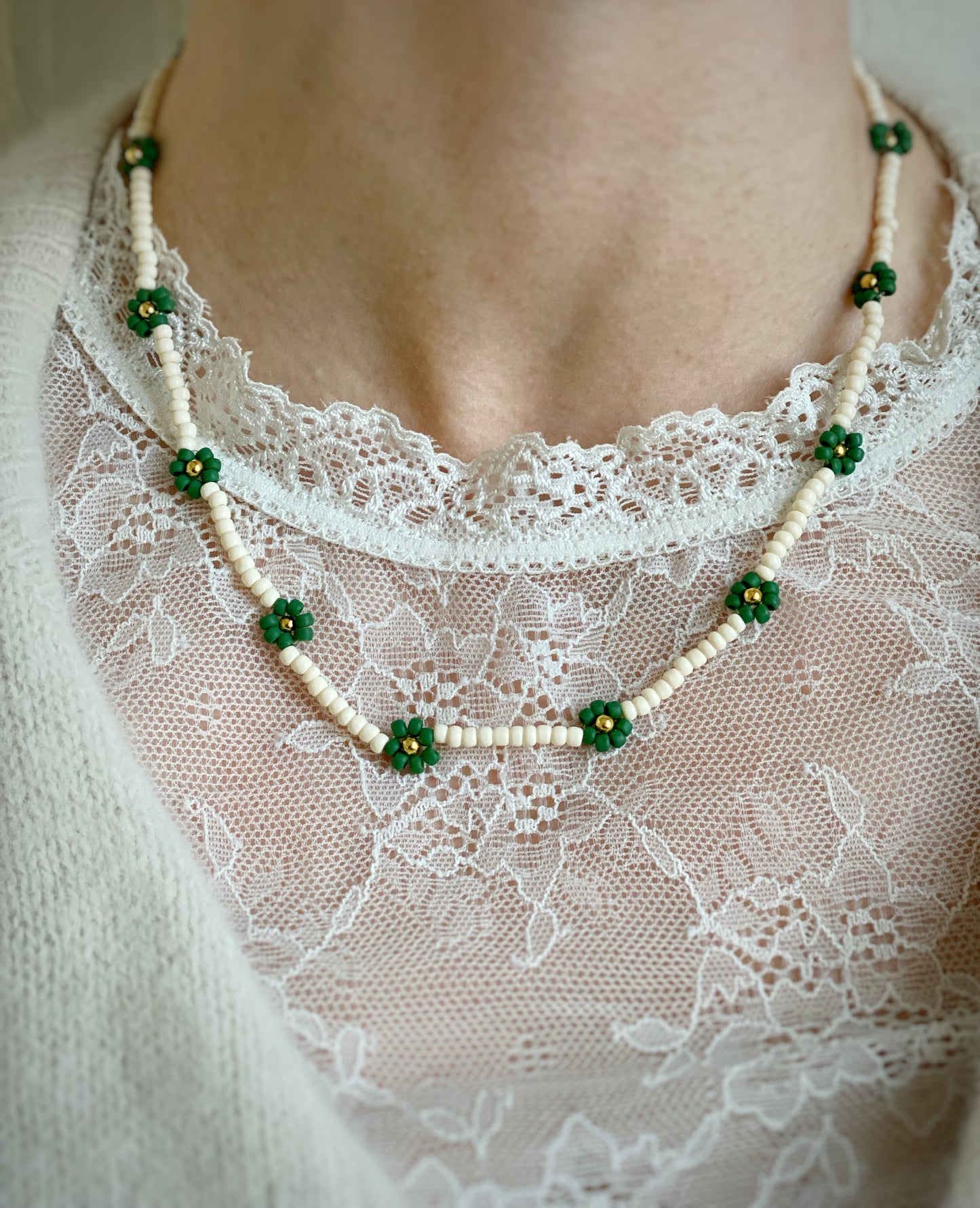 'Evergreen' necklace