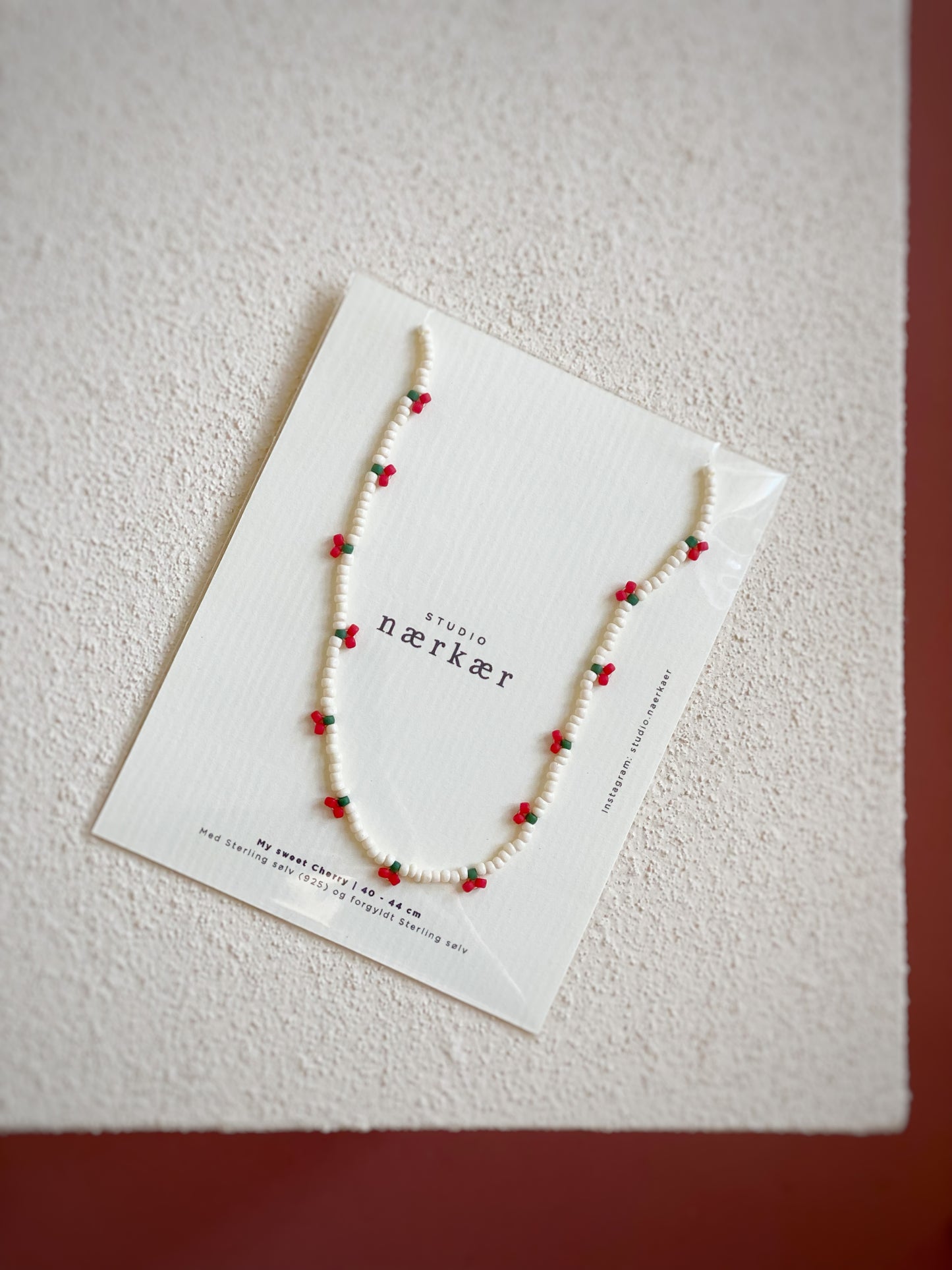 ‘My sweet cherry’ halskæde