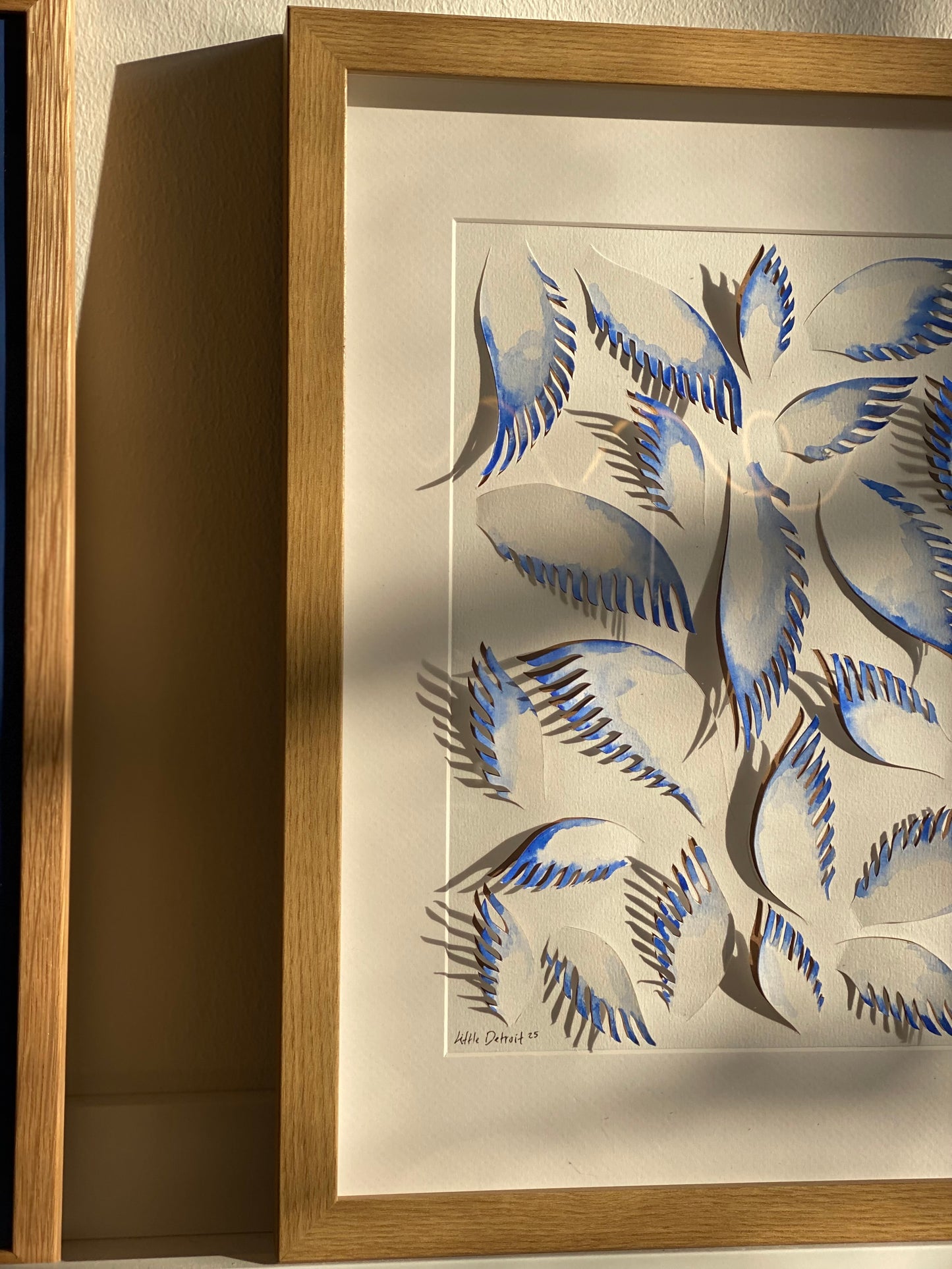 ‘Englevinger’ 30x40 - 3D inkl ramme