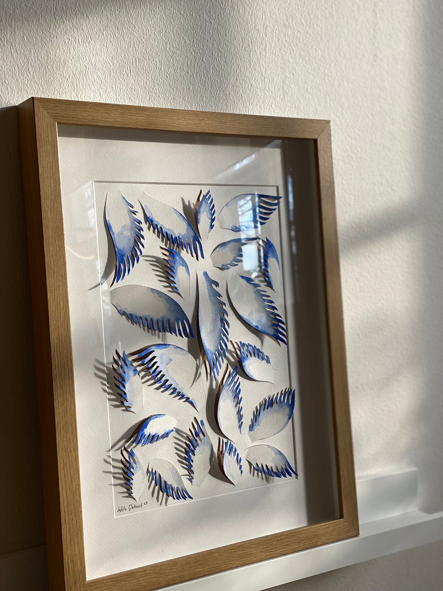 ‘Englevinger’ 30x40 - 3D inkl ramme