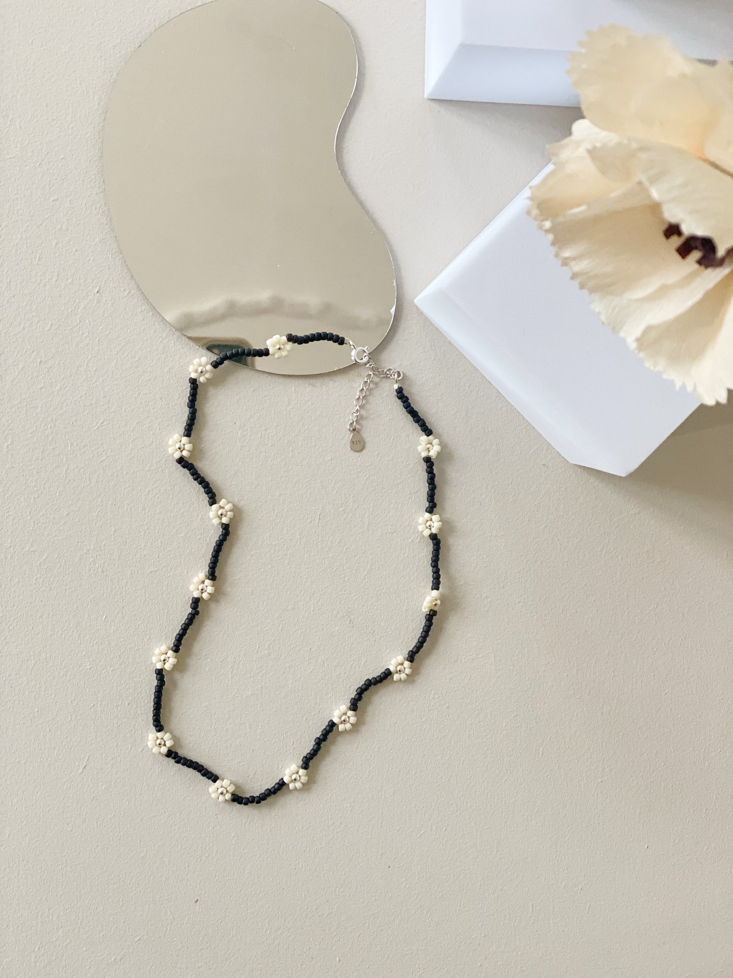 'Ebony & Ivory' no. 02 necklace