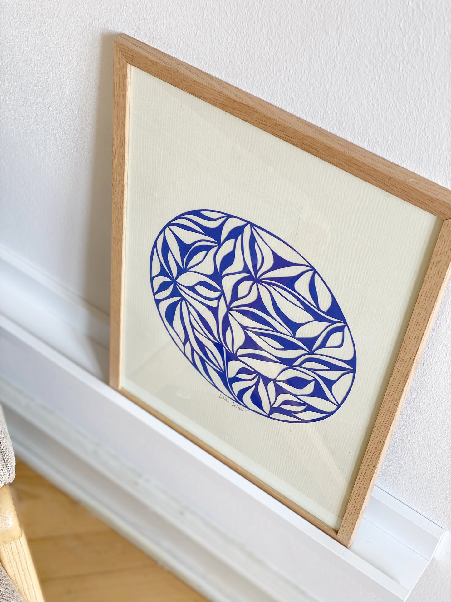 "Blue majestic" A3