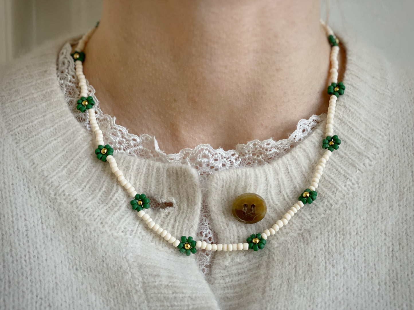 'Evergreen' necklace