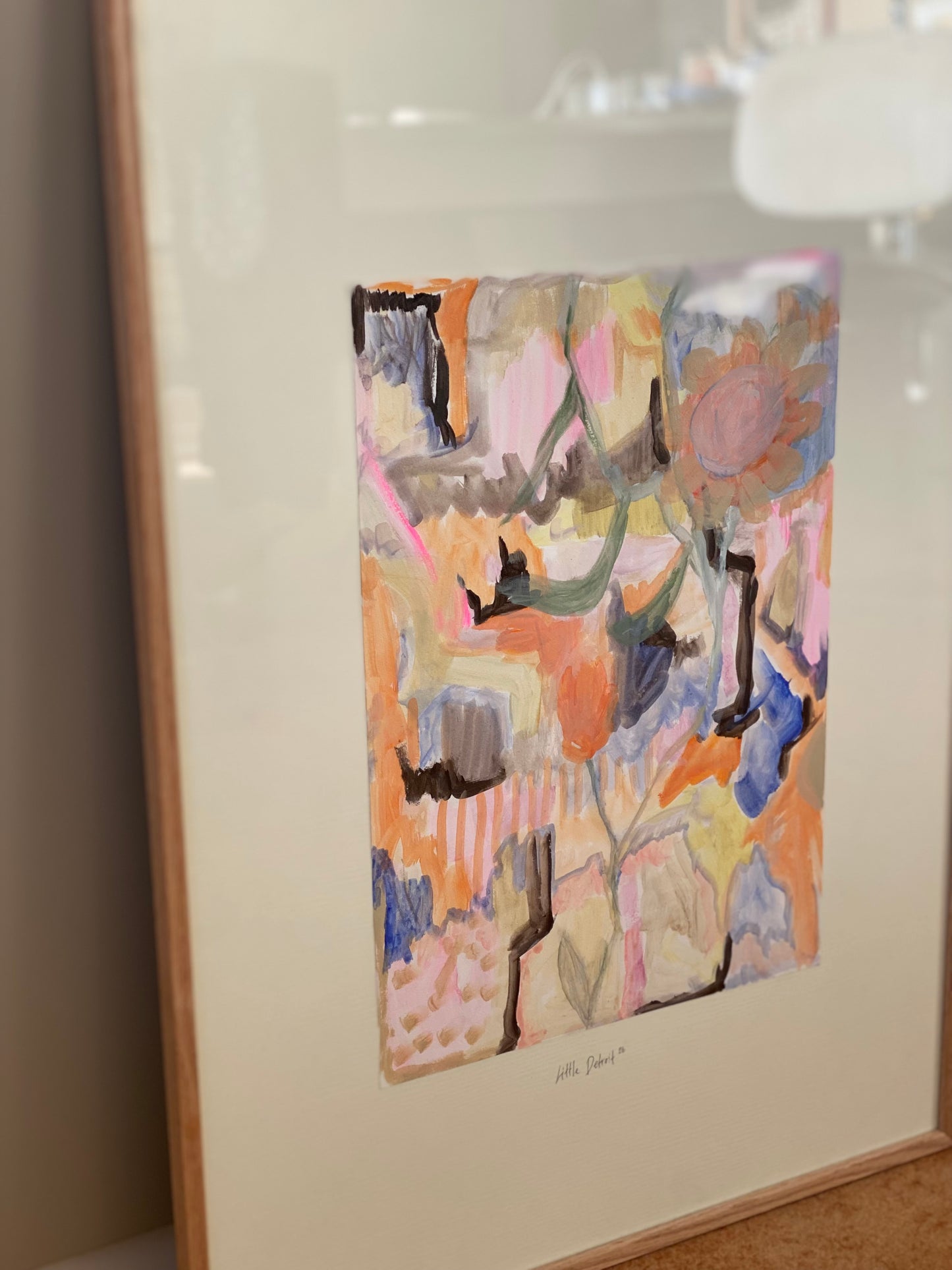 Echo of a flower 50x70