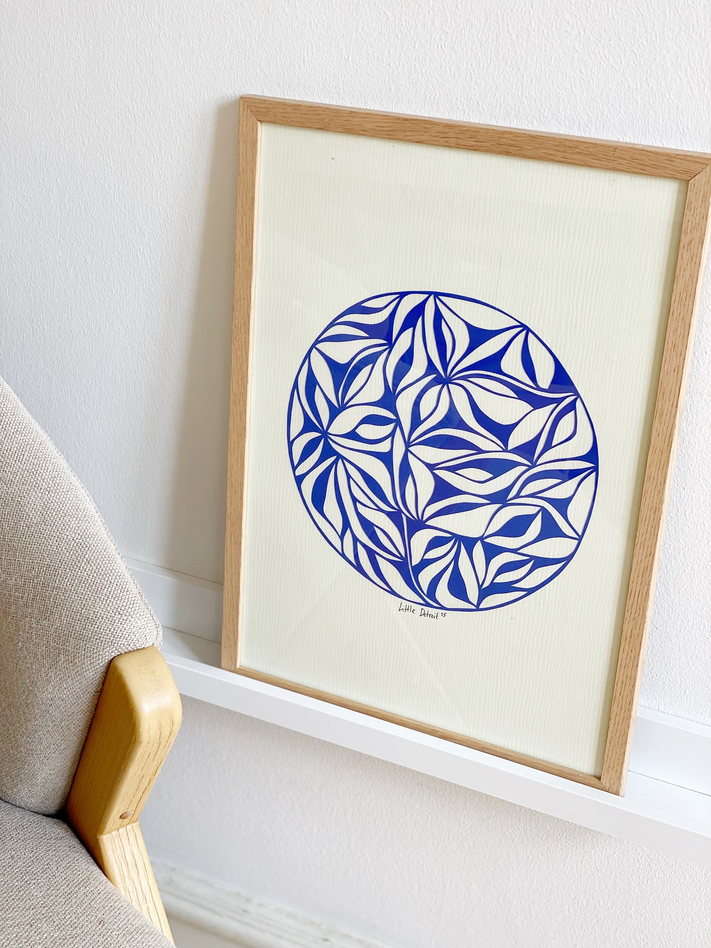 "Blue majestic" A3