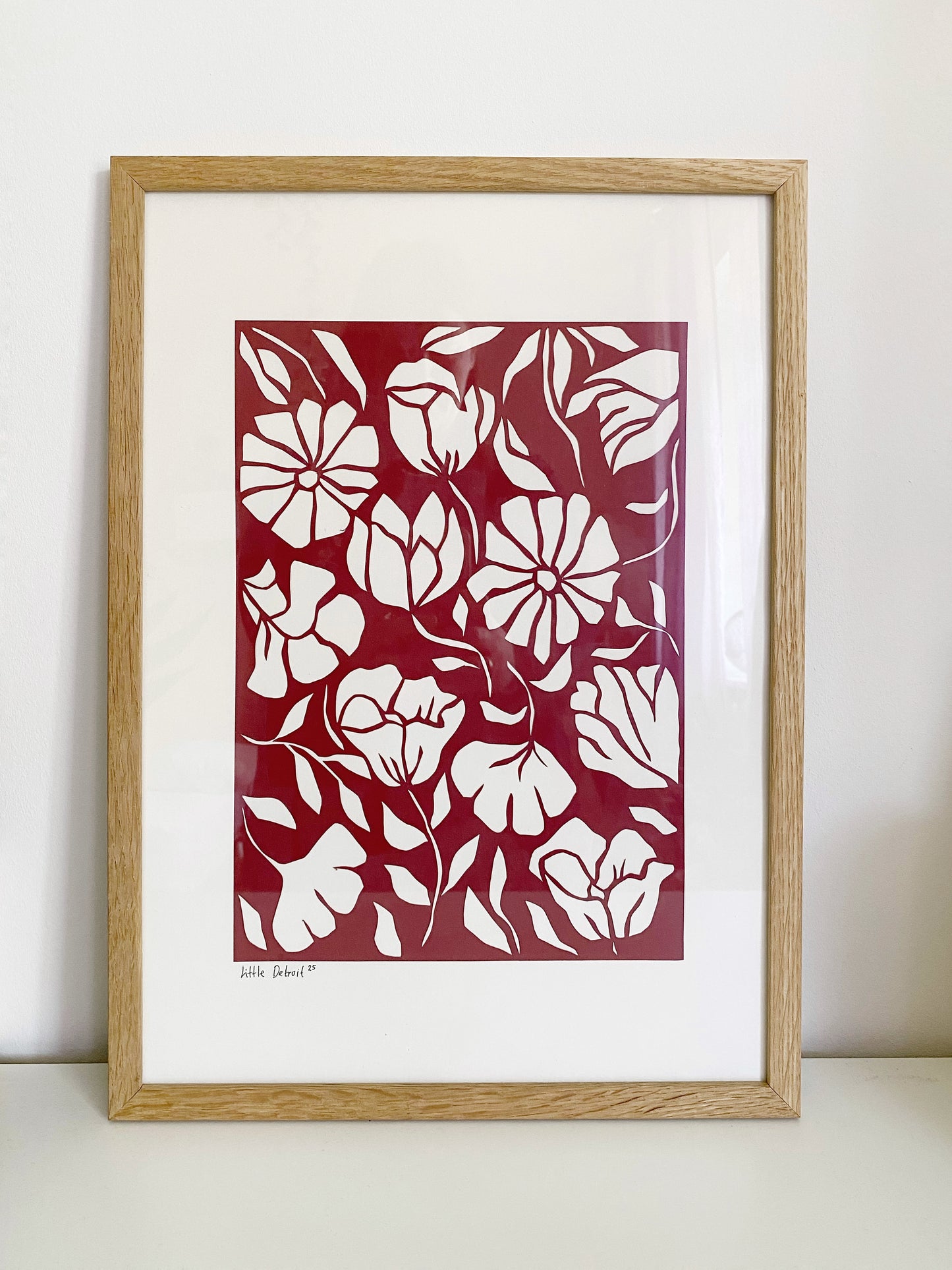 ‘Floral Whispers’ A3