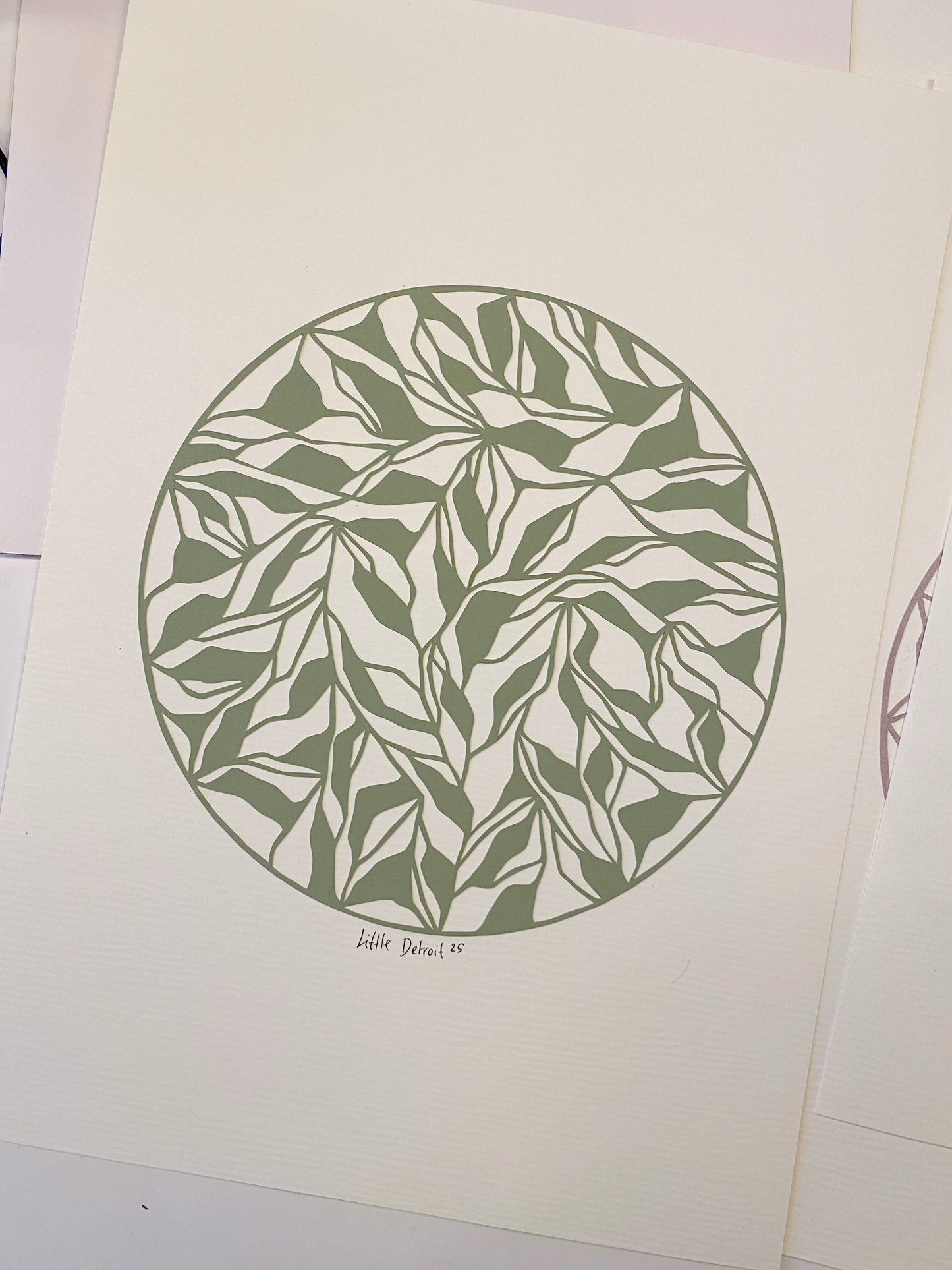 "Forrest hush" A3