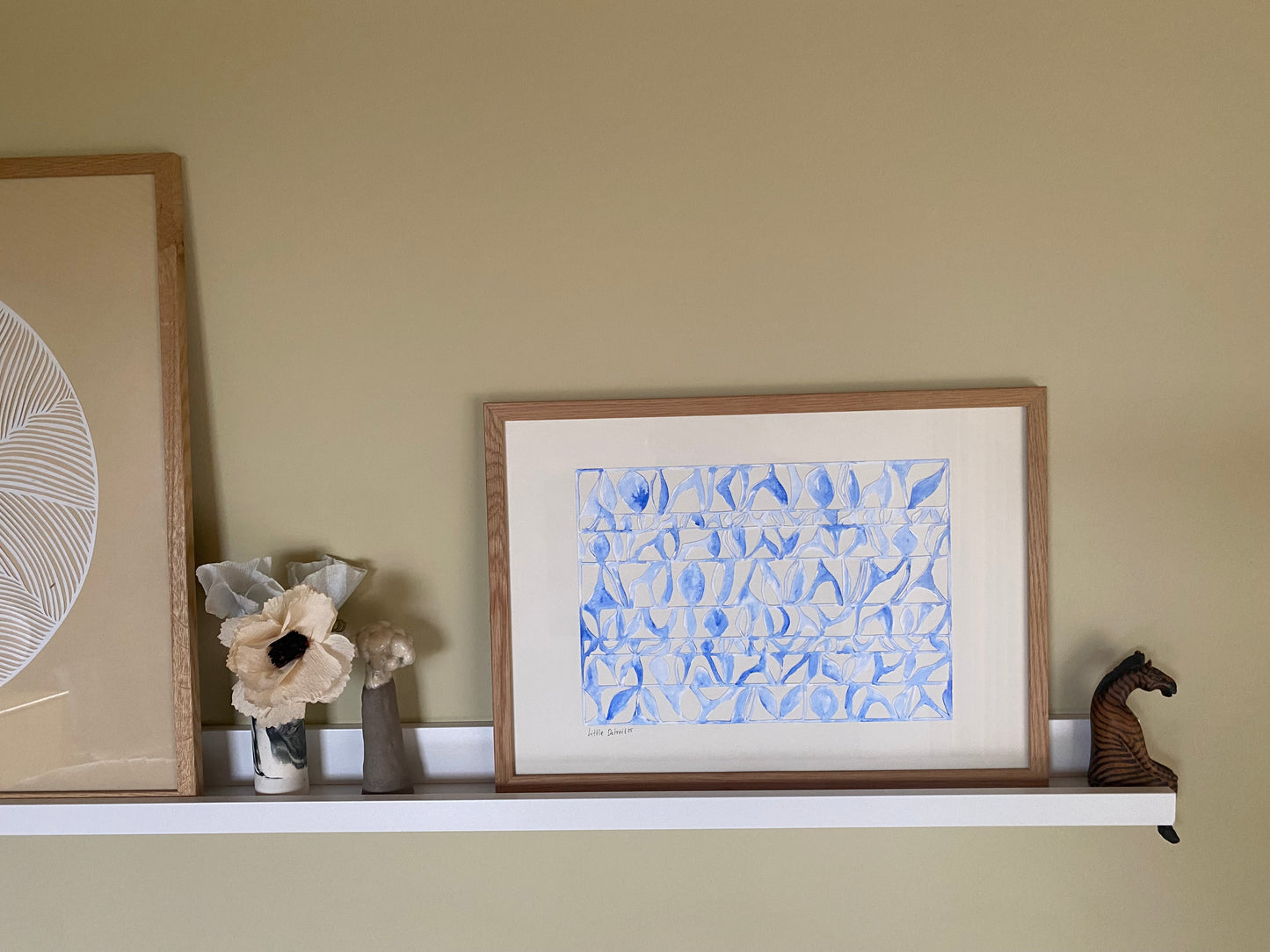 ‘Whispering Blue’ A3