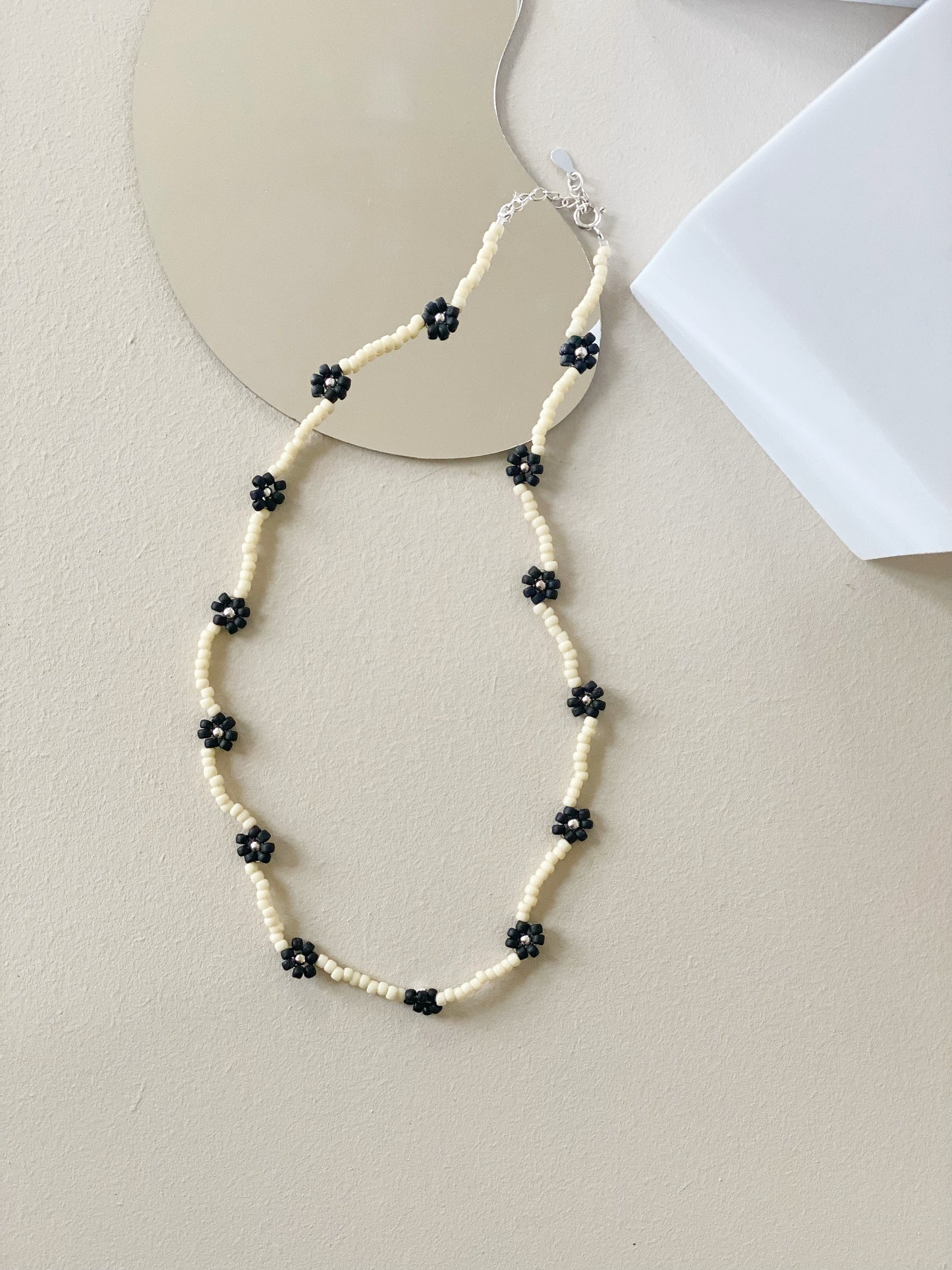 'Ebony & Ivory' No. 01 necklace