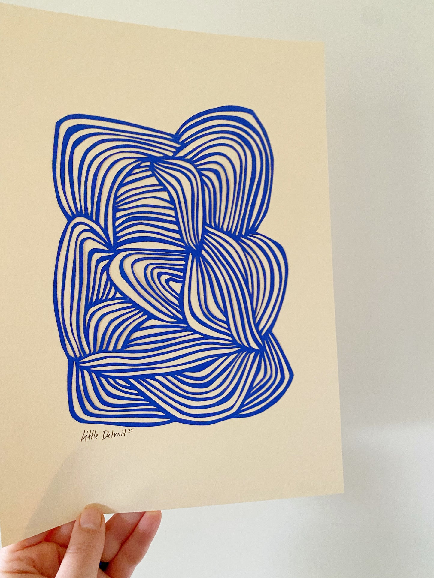 ‘Organic Blue’ A4