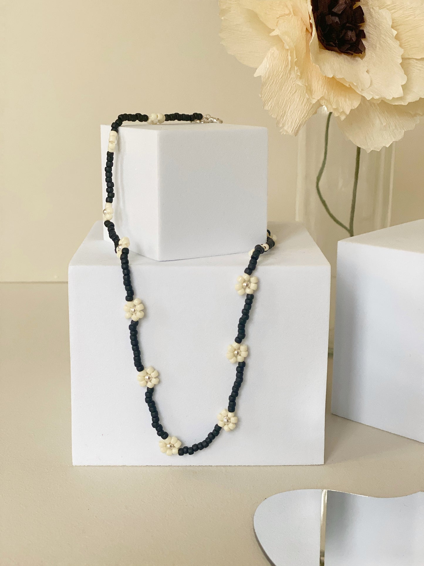 'Ebony & Ivory' no. 02 necklace