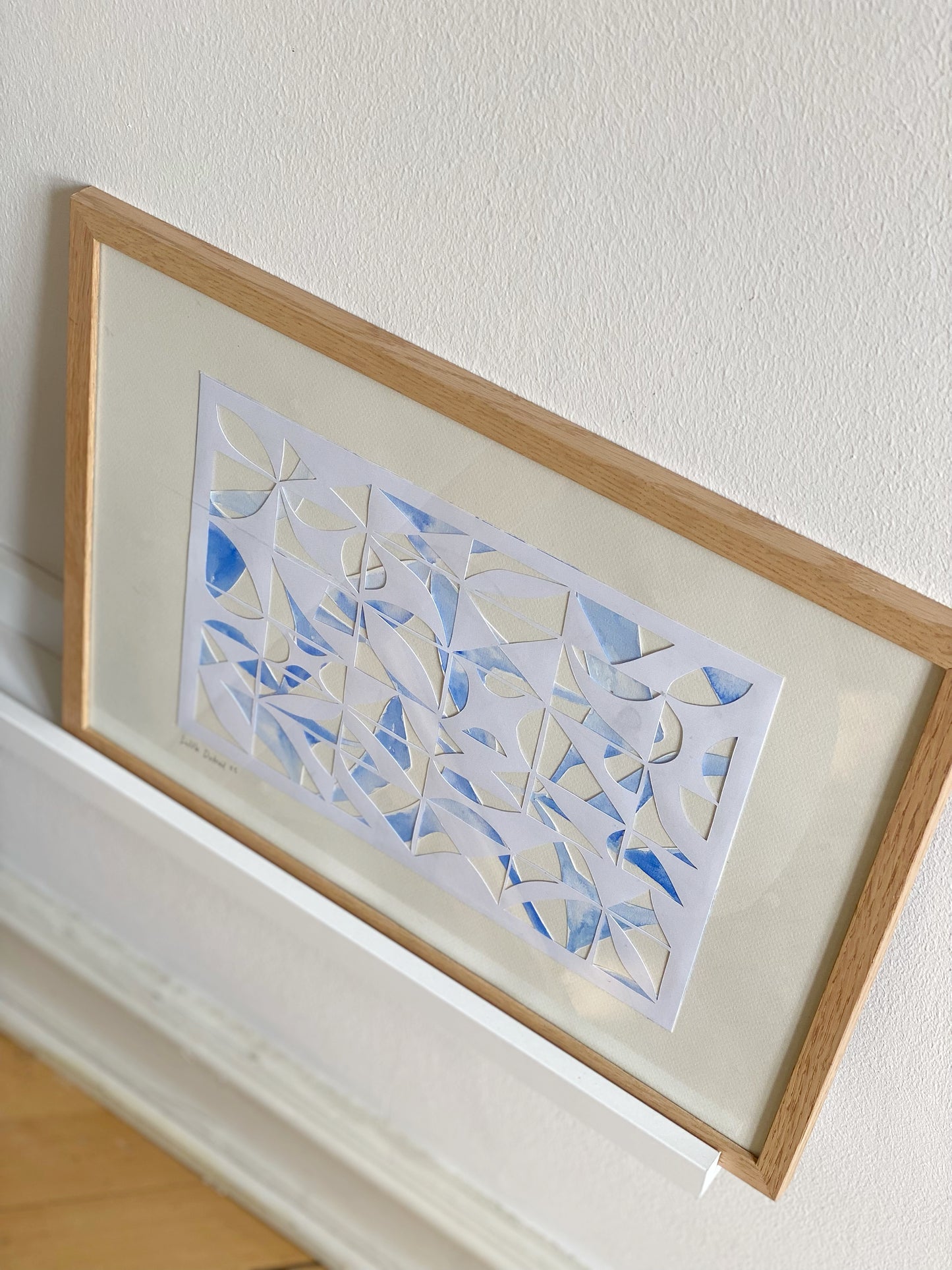 ‘Whispering Blue’ A3