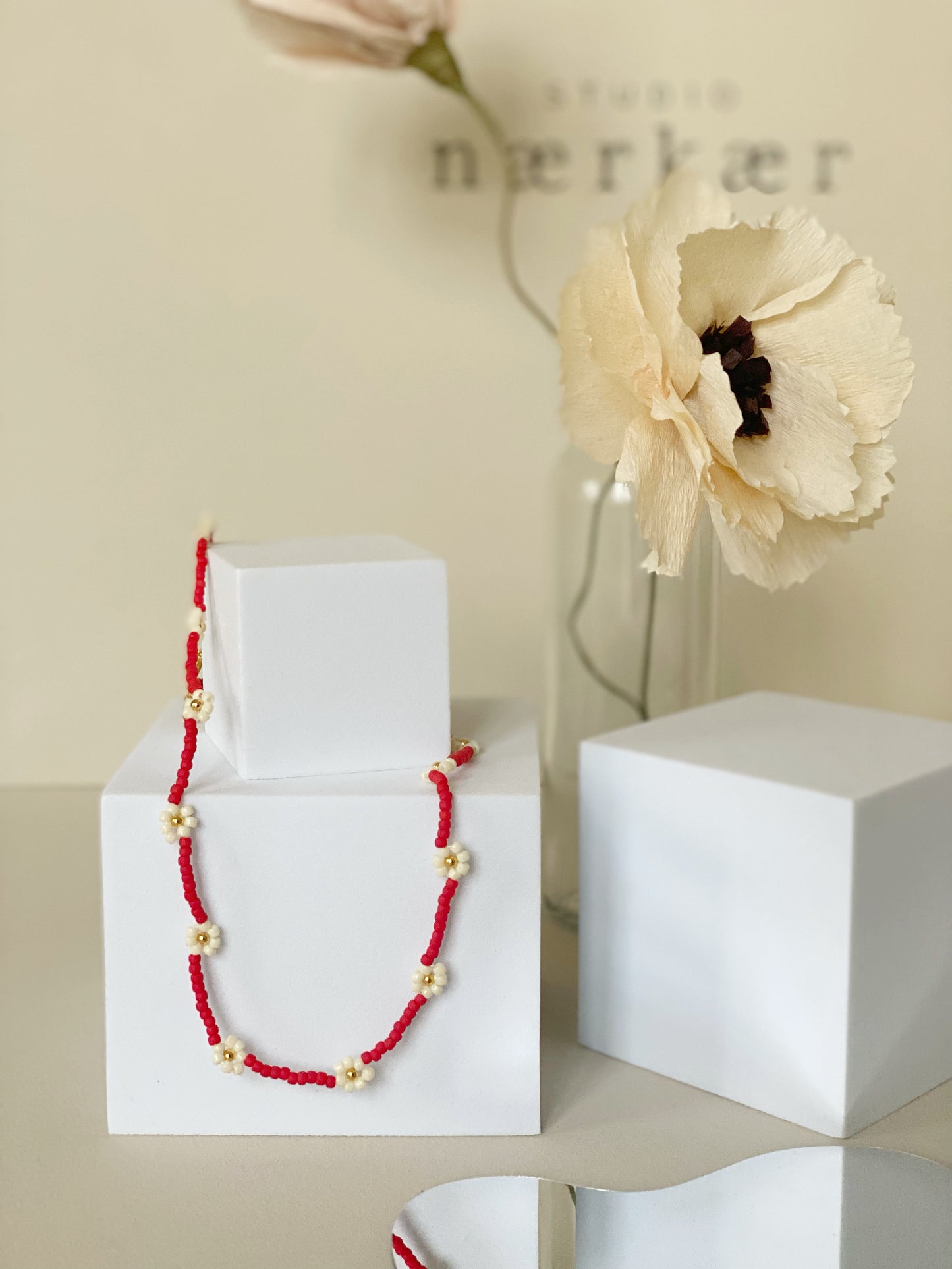 ‘Poppy love No. 02’ halskæde
