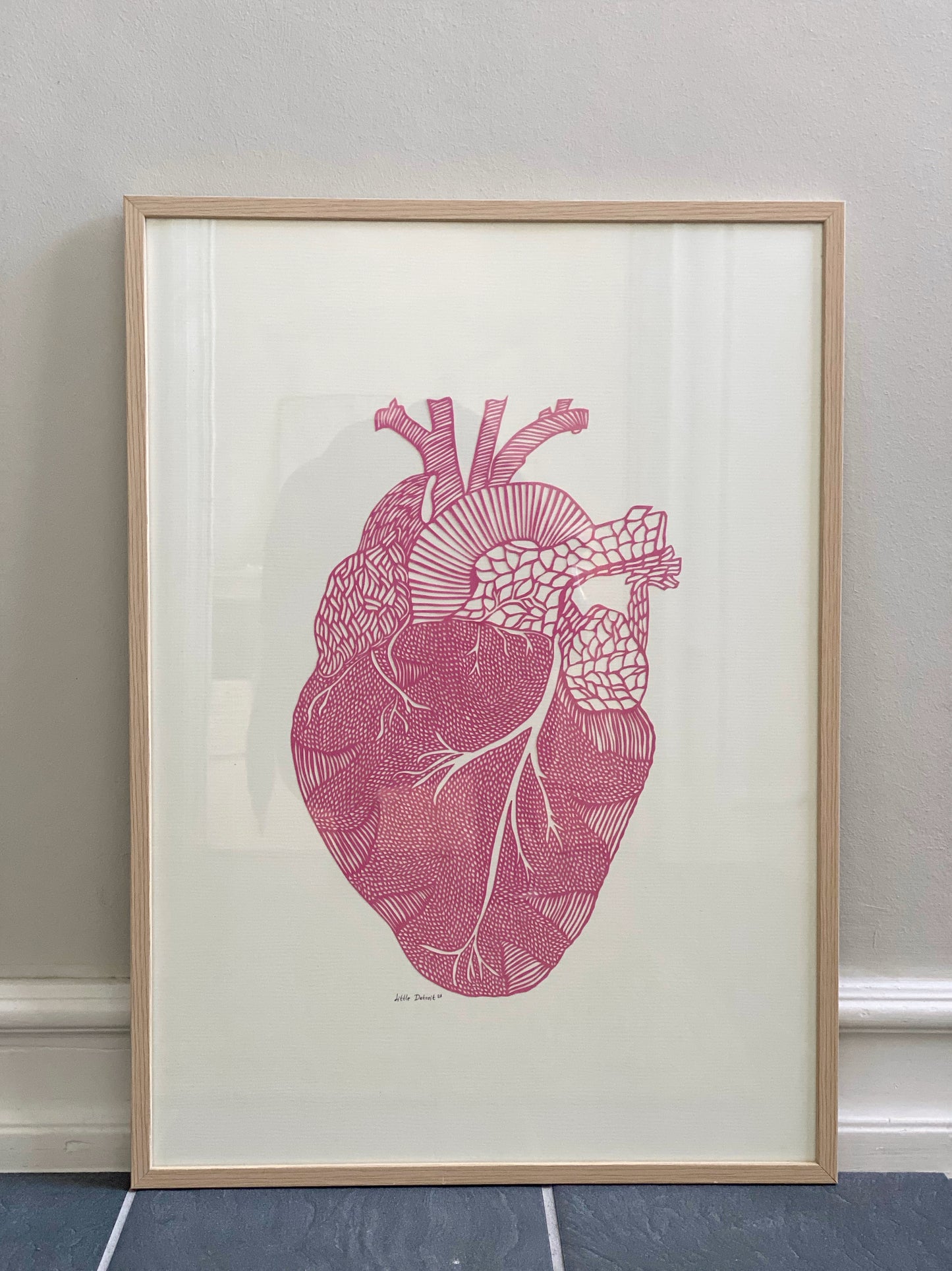 ‘heart’ 50x70