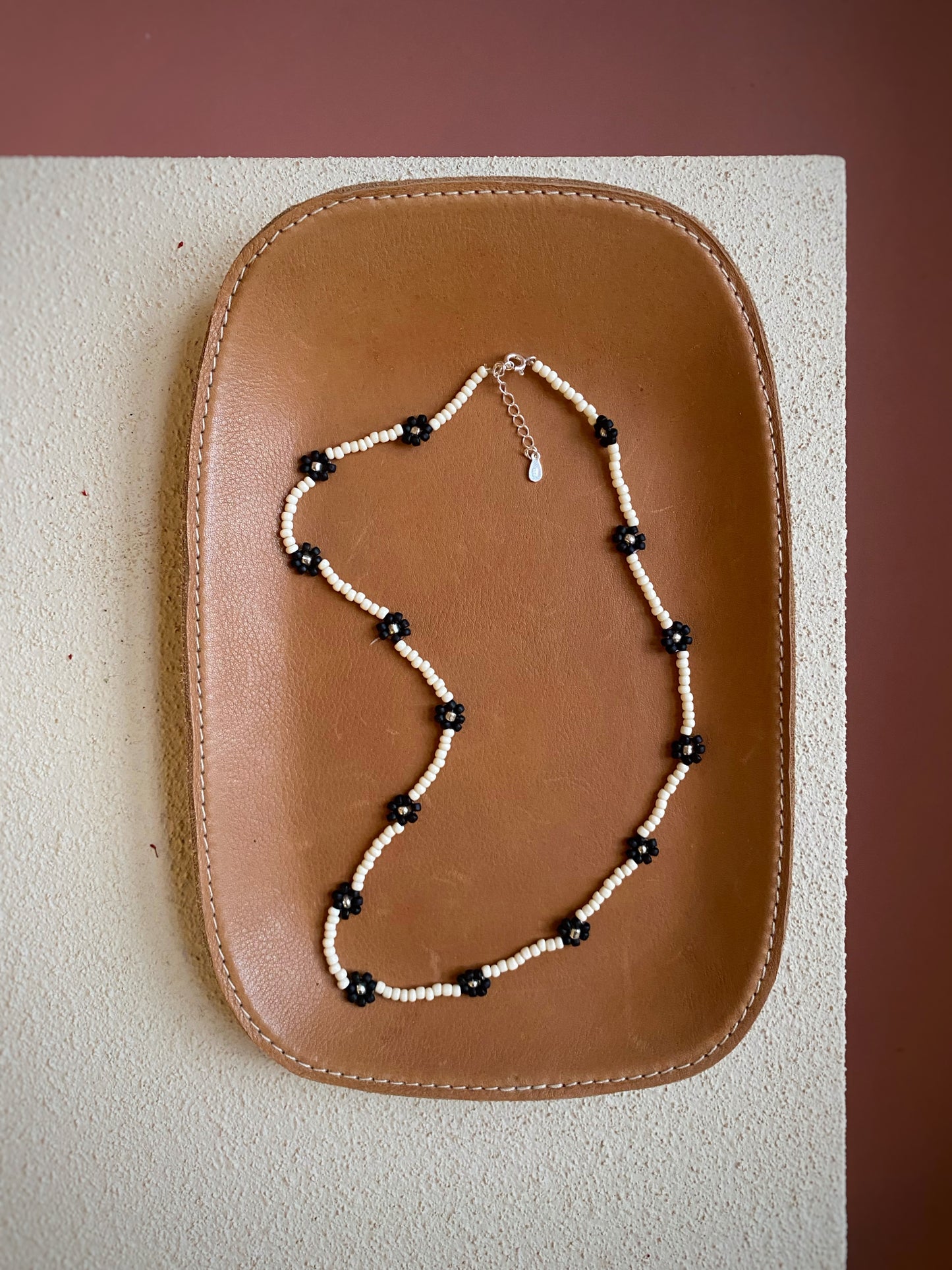 'Ebony & Ivory' No. 01 necklace
