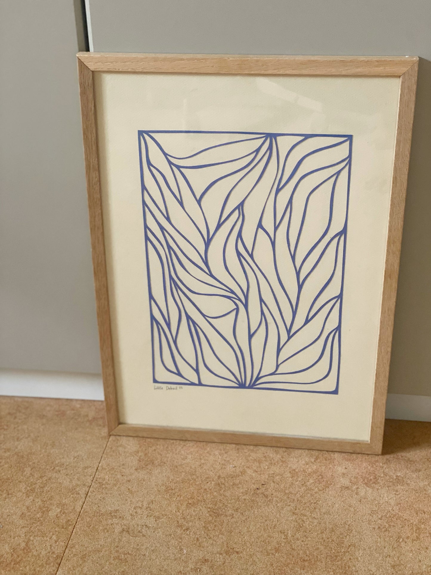 'Blue Haze' A3