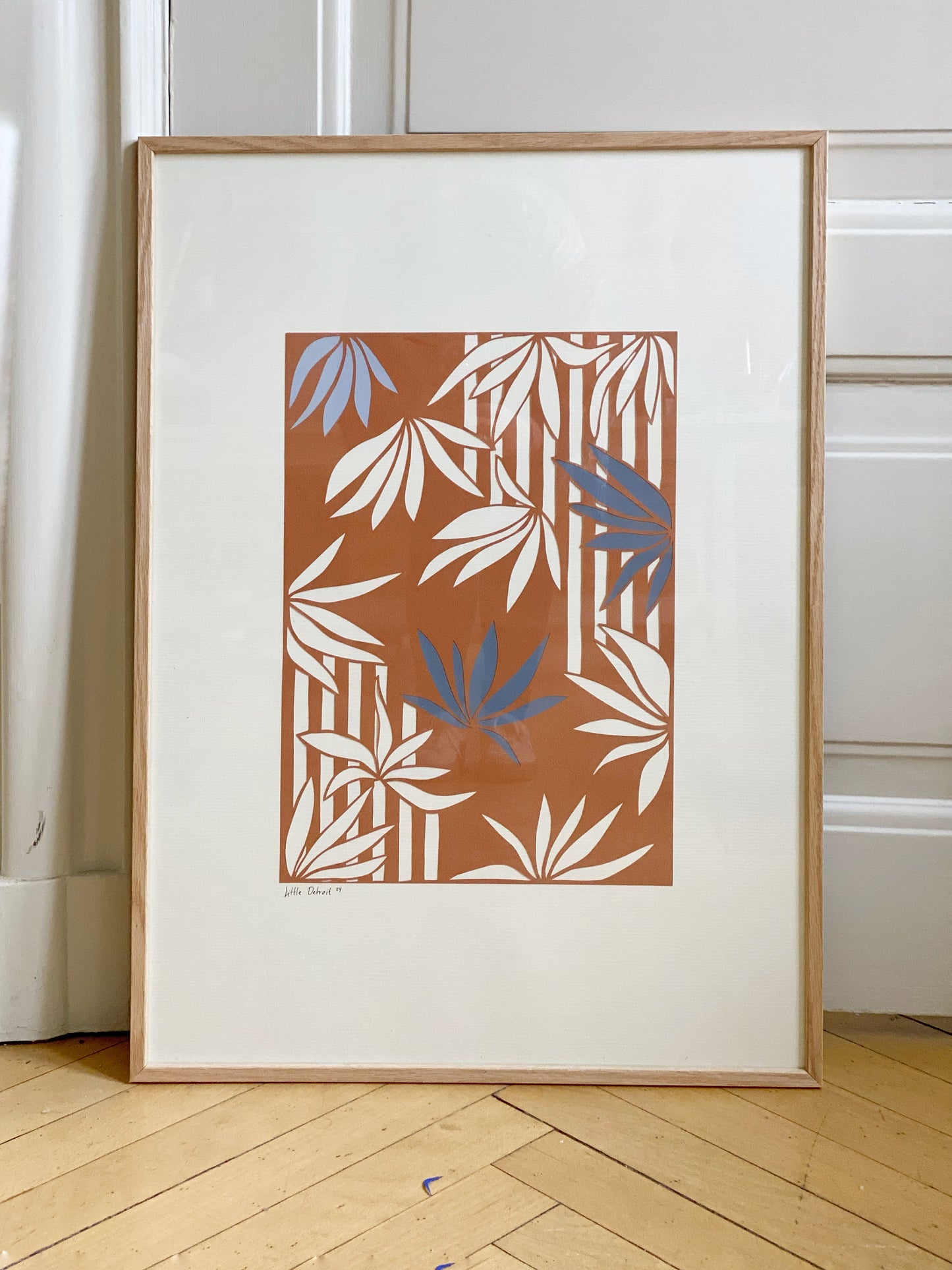 "Botanic Rhythm" 50x70