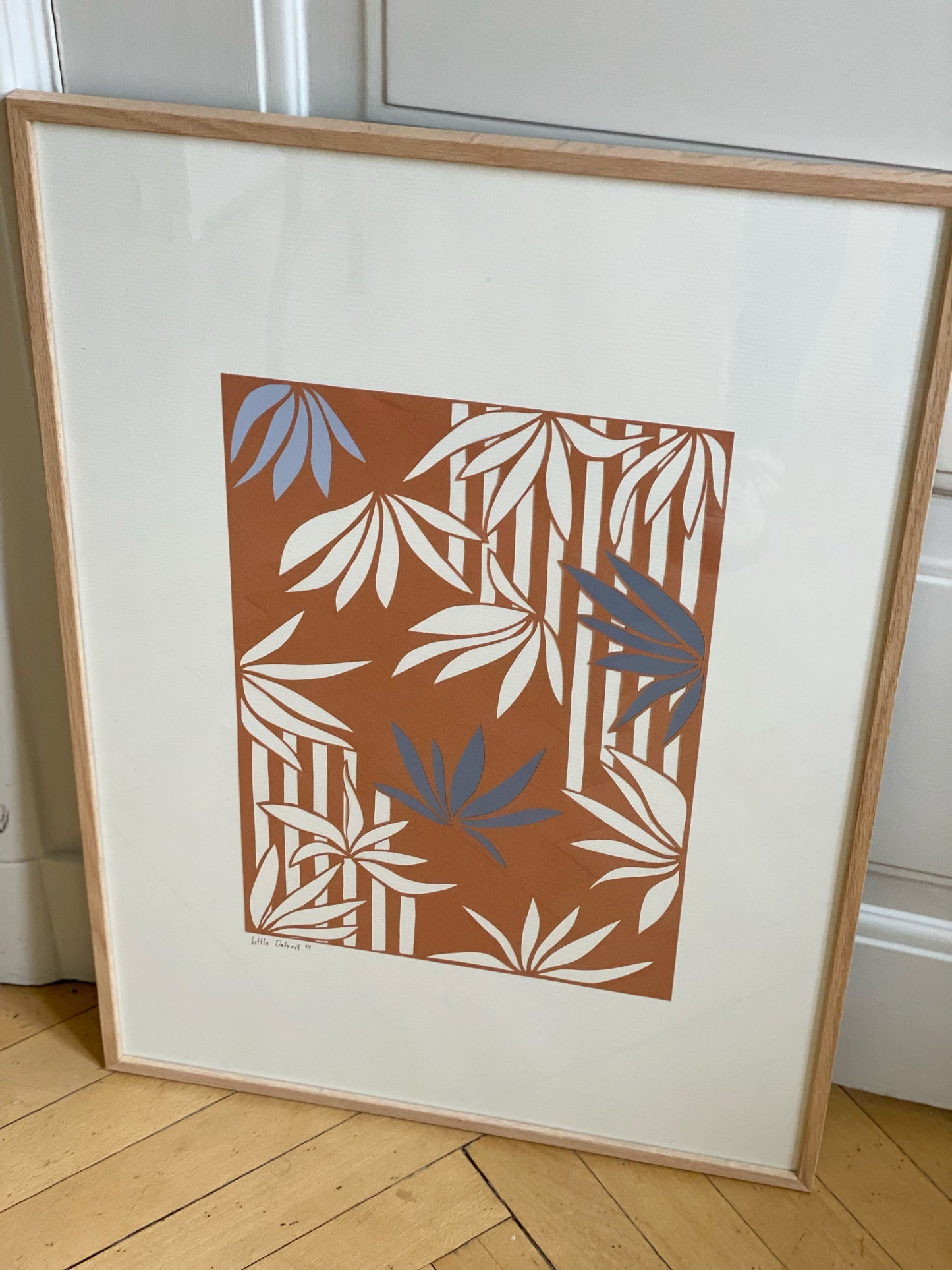 "Botanic Rhythm" 50x70