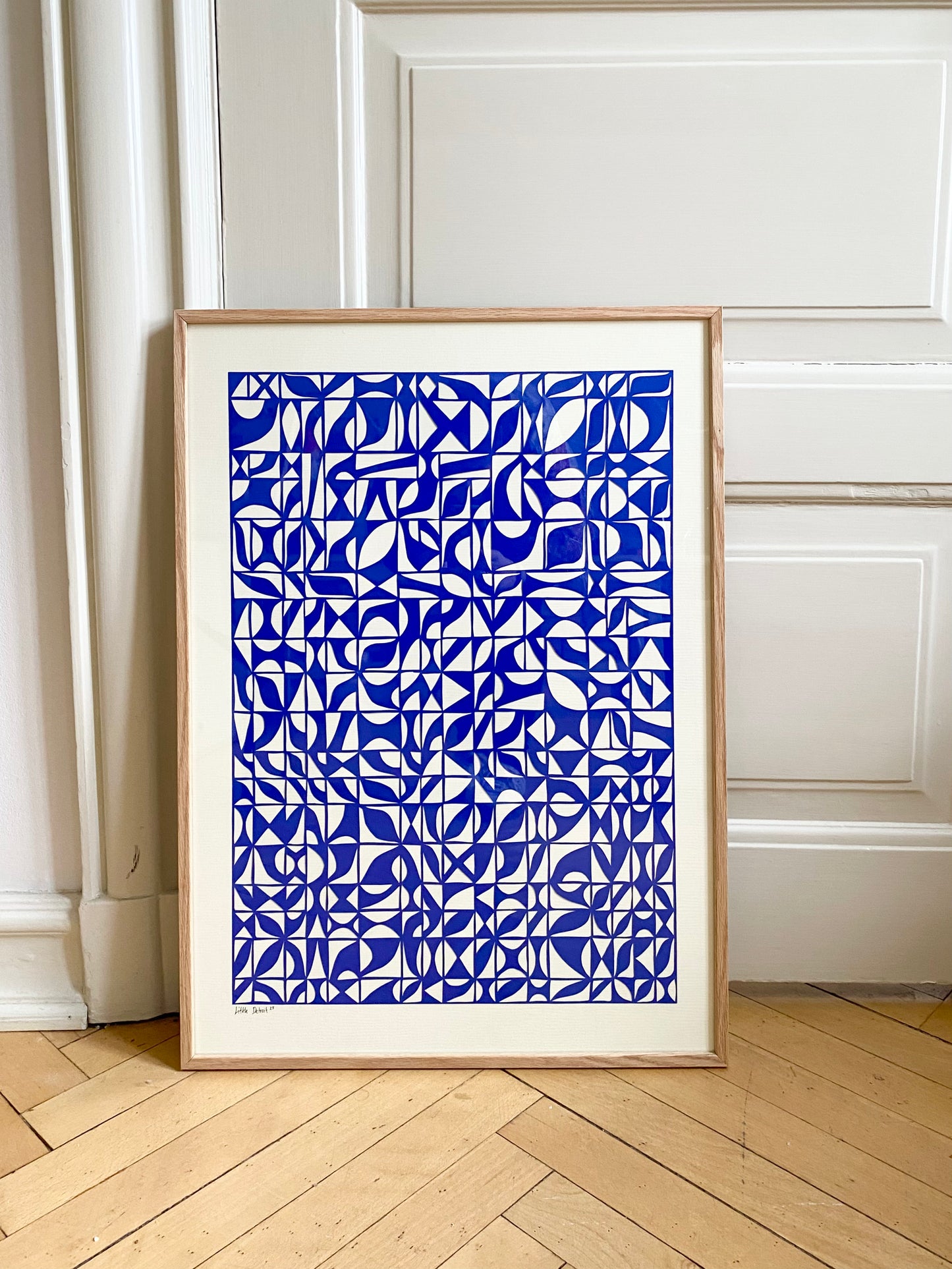 50x70 "Geometric Pulse"