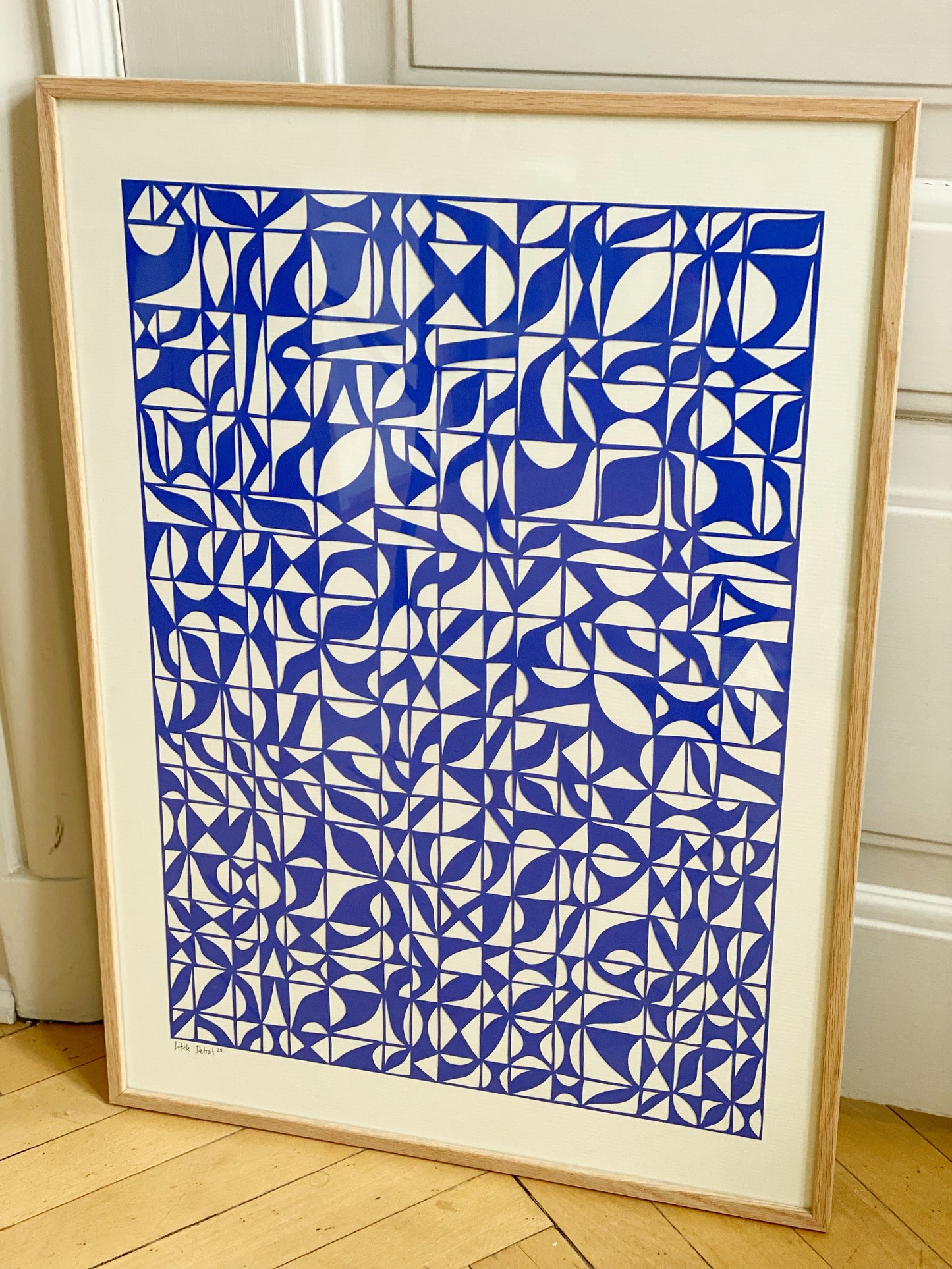50x70 "Geometric Pulse"