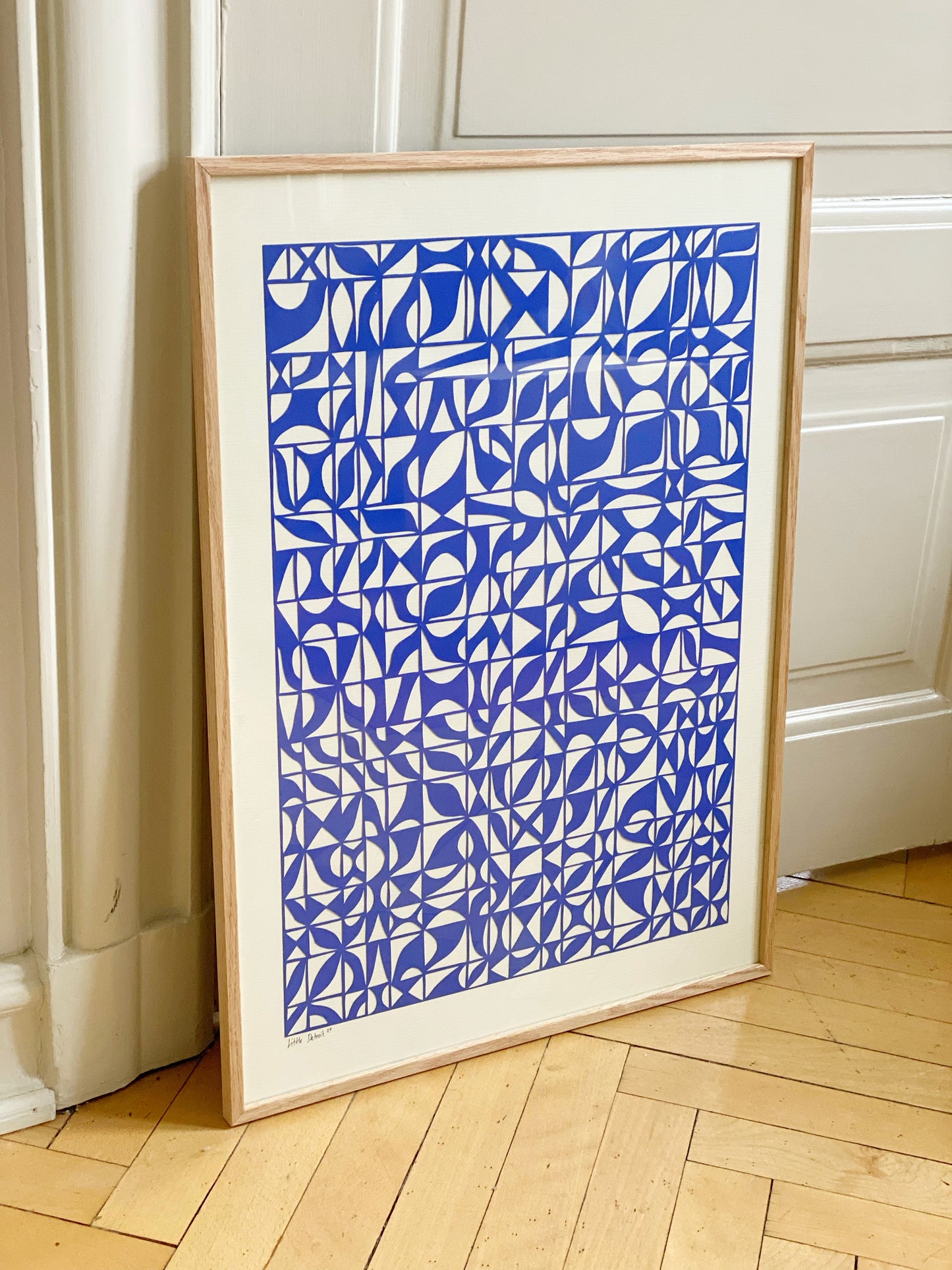 50x70 "Geometric Pulse"