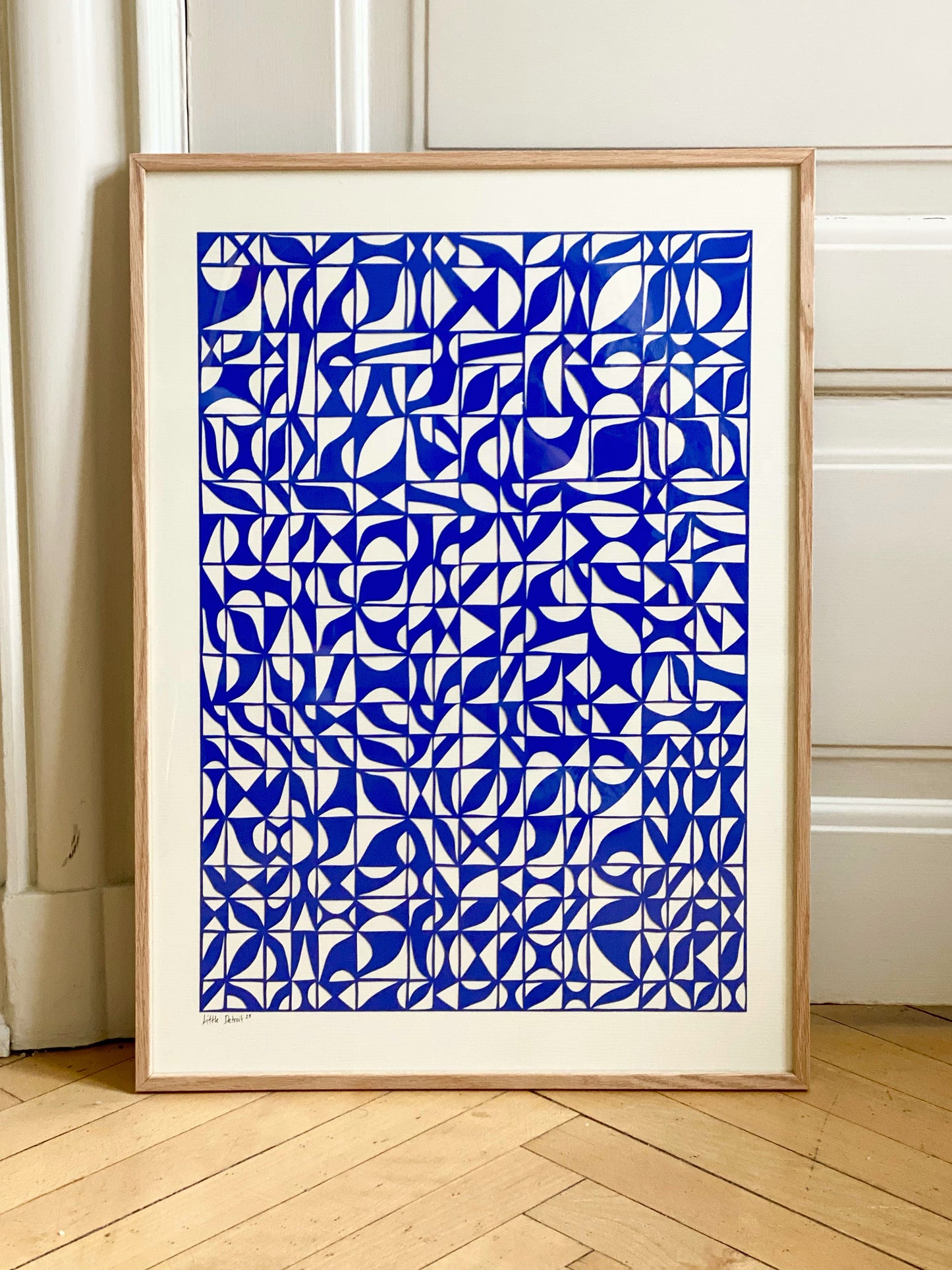50x70 "Geometric Pulse"