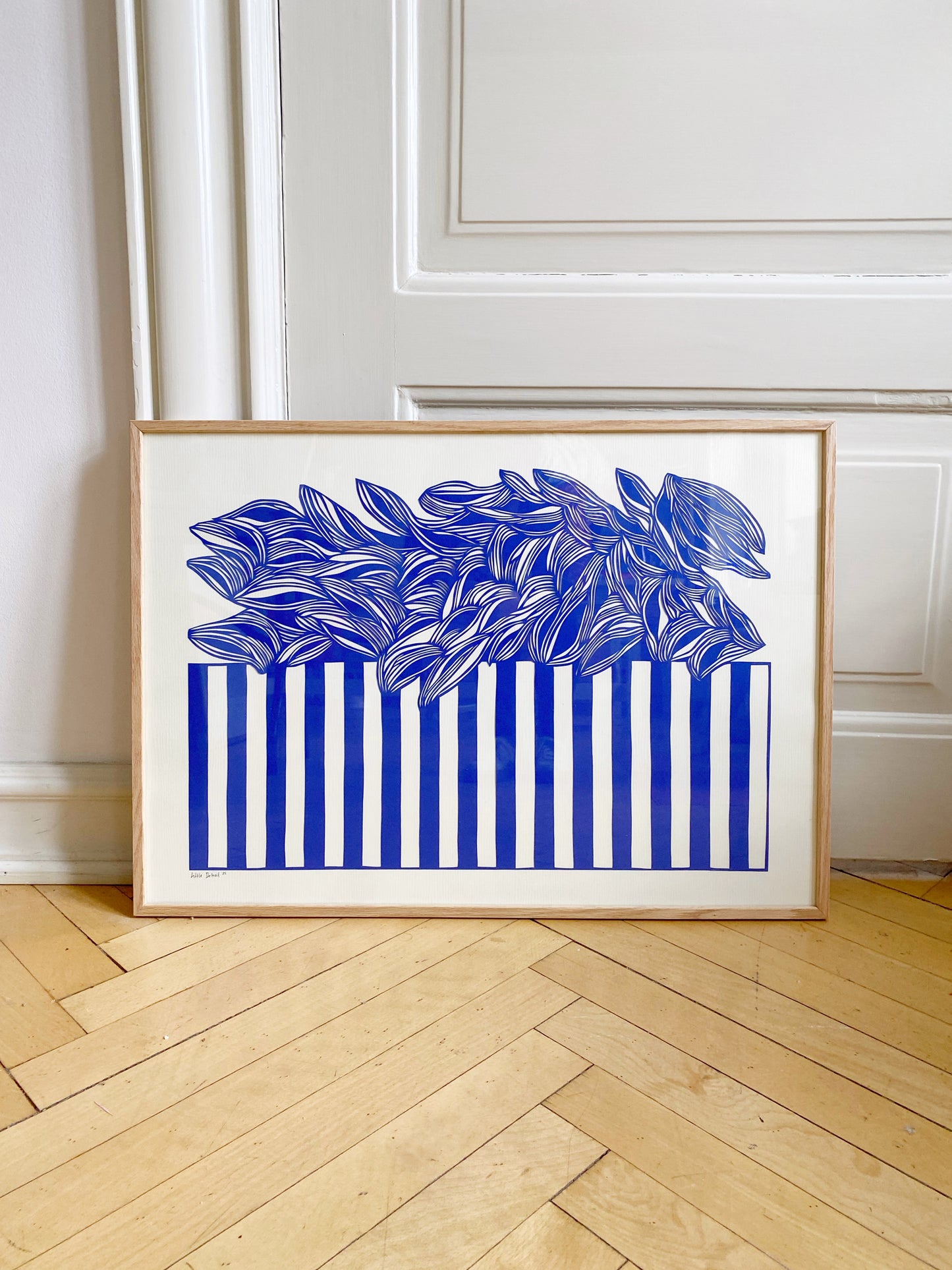 "Blue Canopy" 50x70