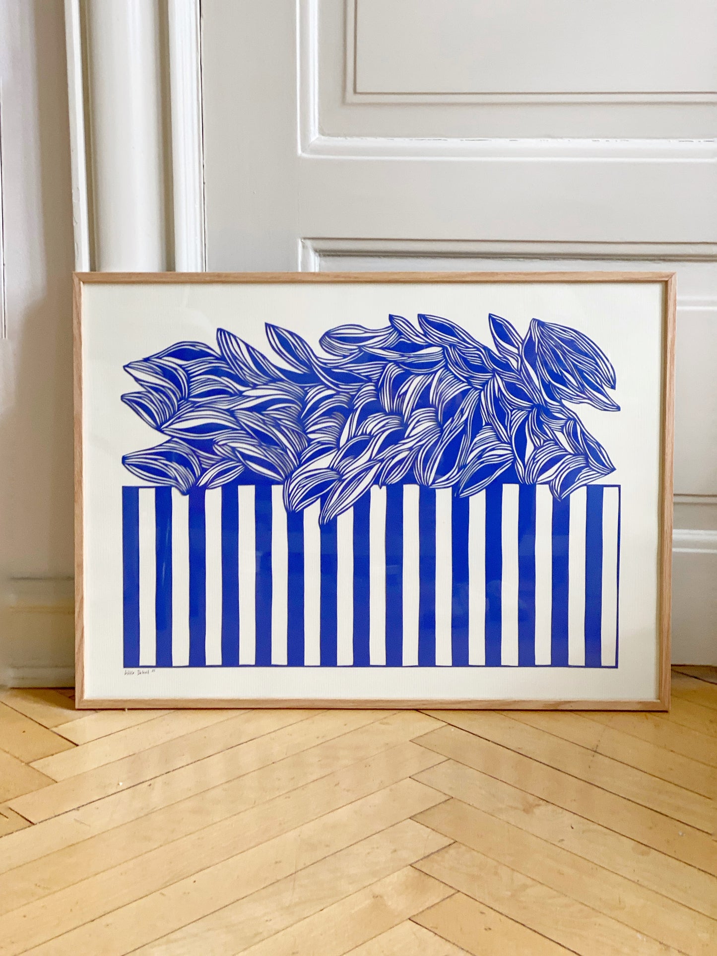 "Blue Canopy" 50x70