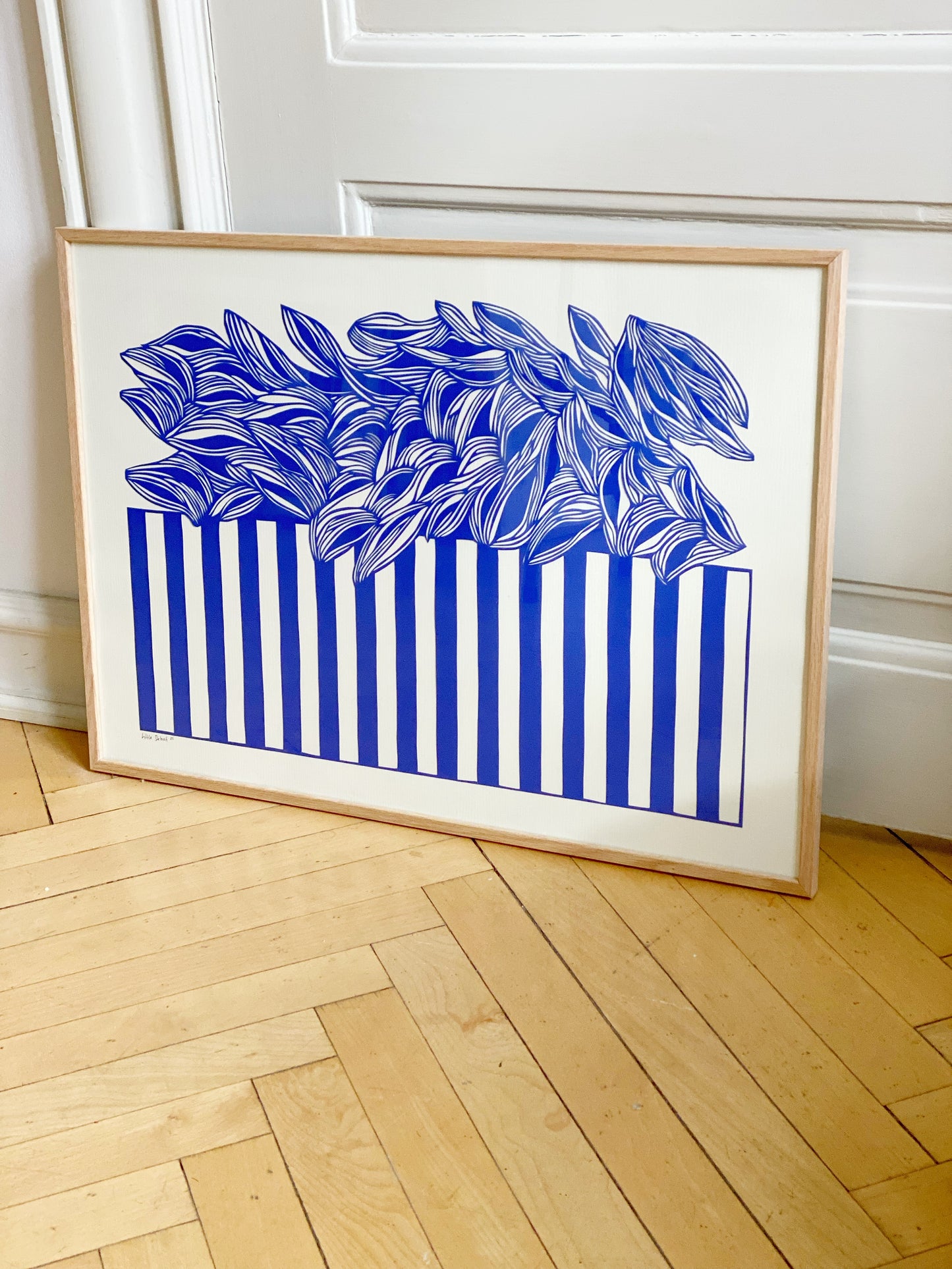 "Blue Canopy" 50x70