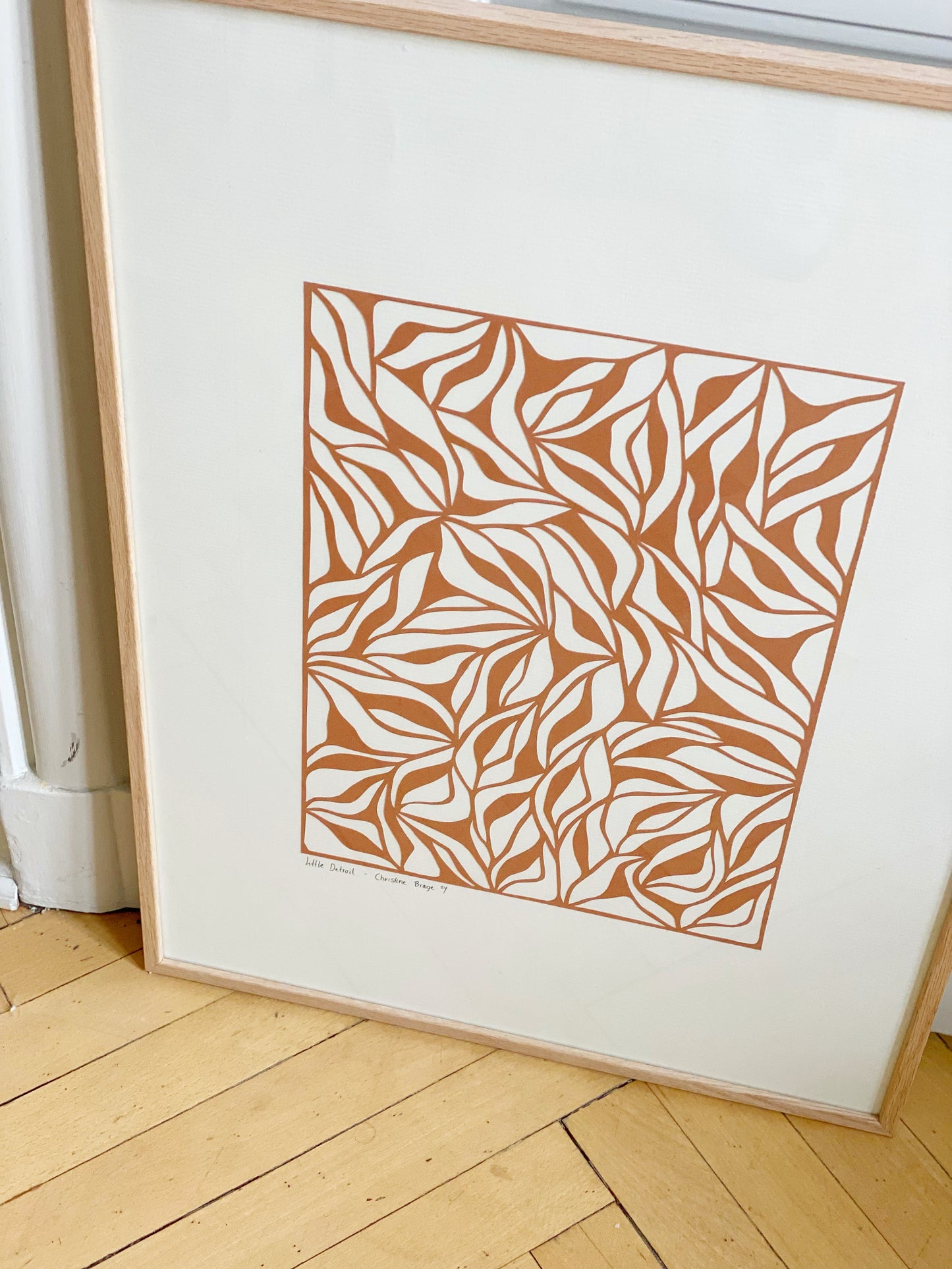 "Terracotta Breze" 50x70