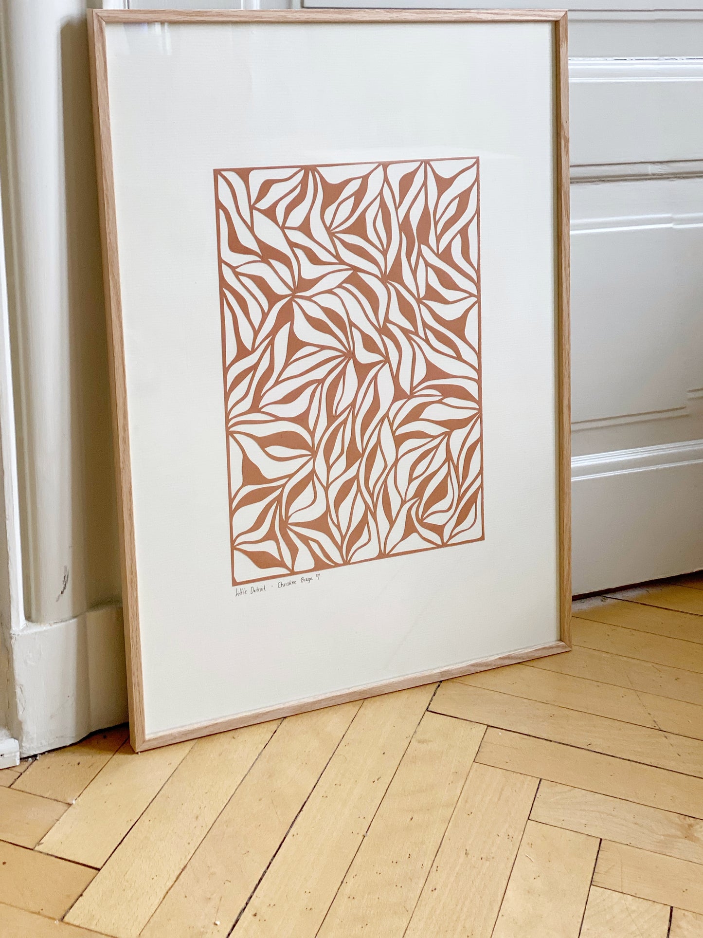 "Terracotta Breze" 50x70
