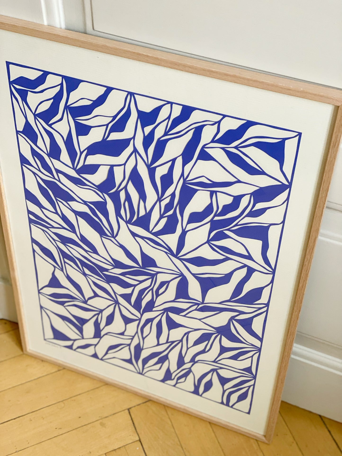 "Blue Breze" 50x70