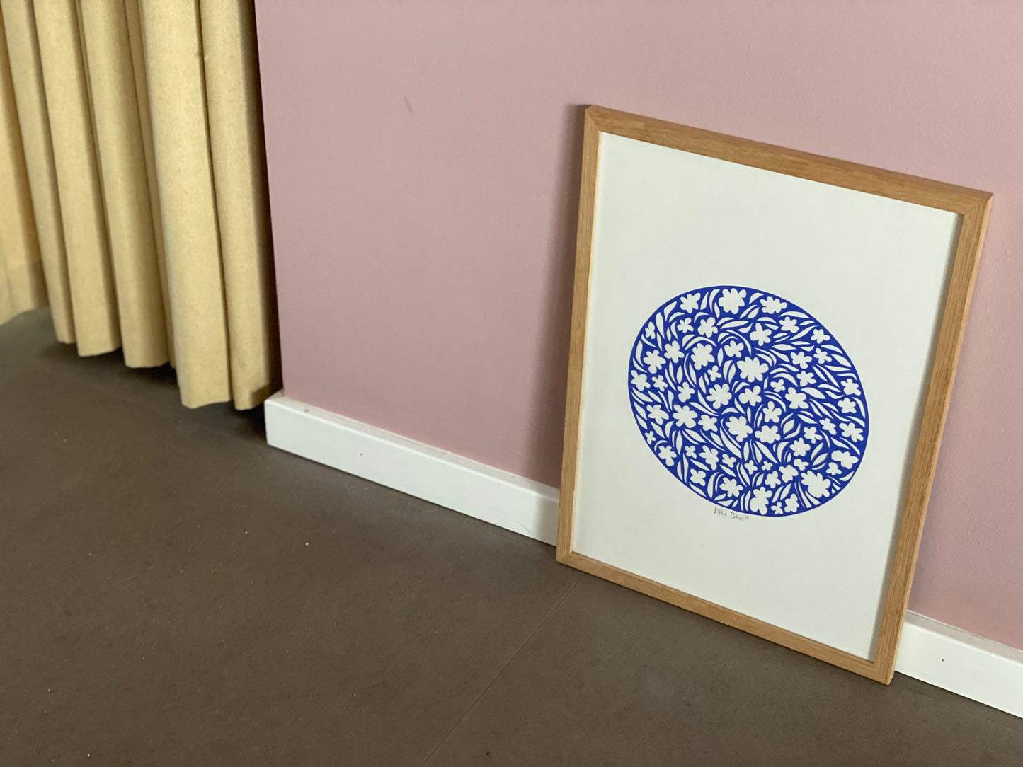 ‘Blue Garden’ A3