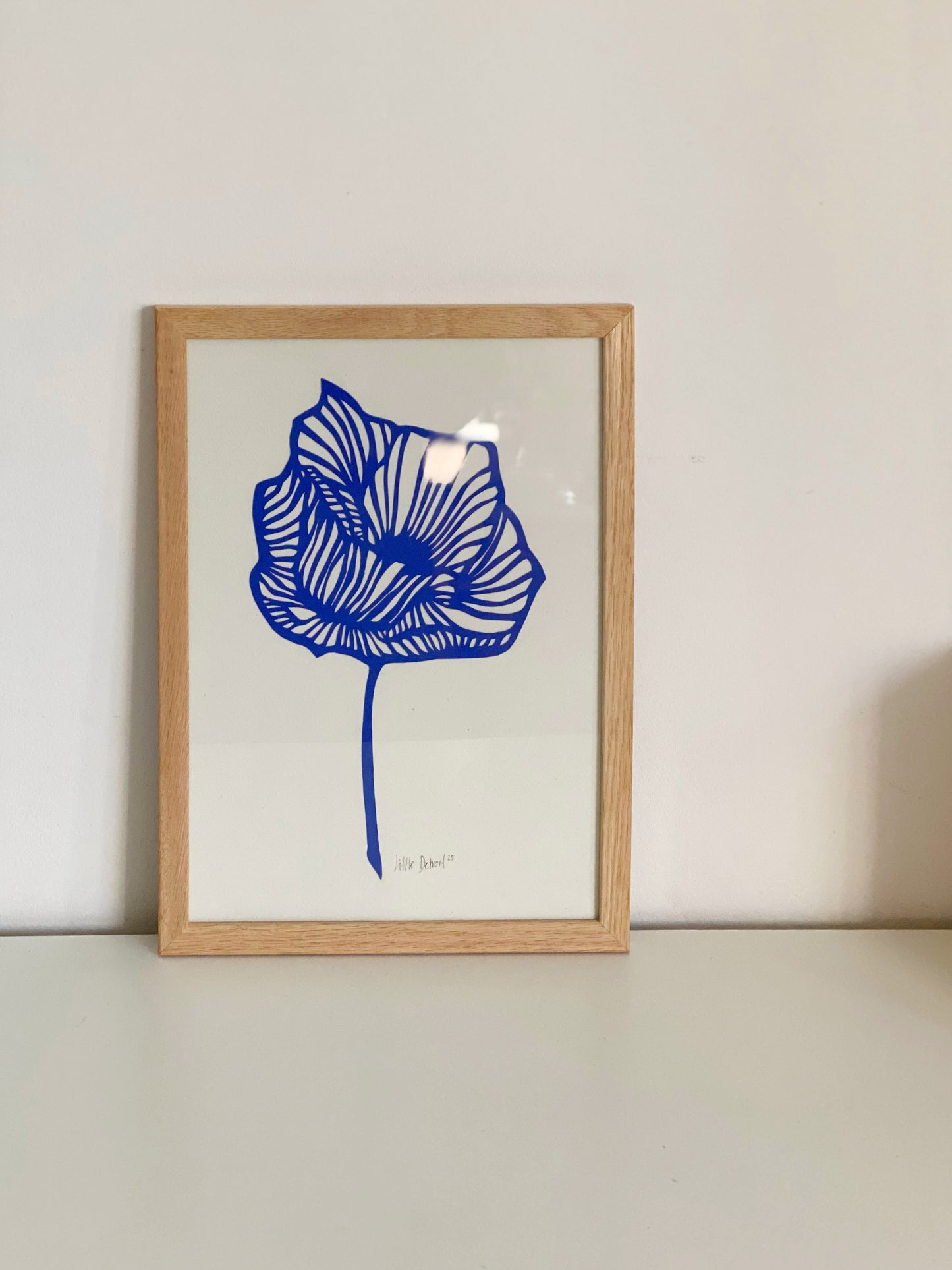 A4 ‘blue flower’
