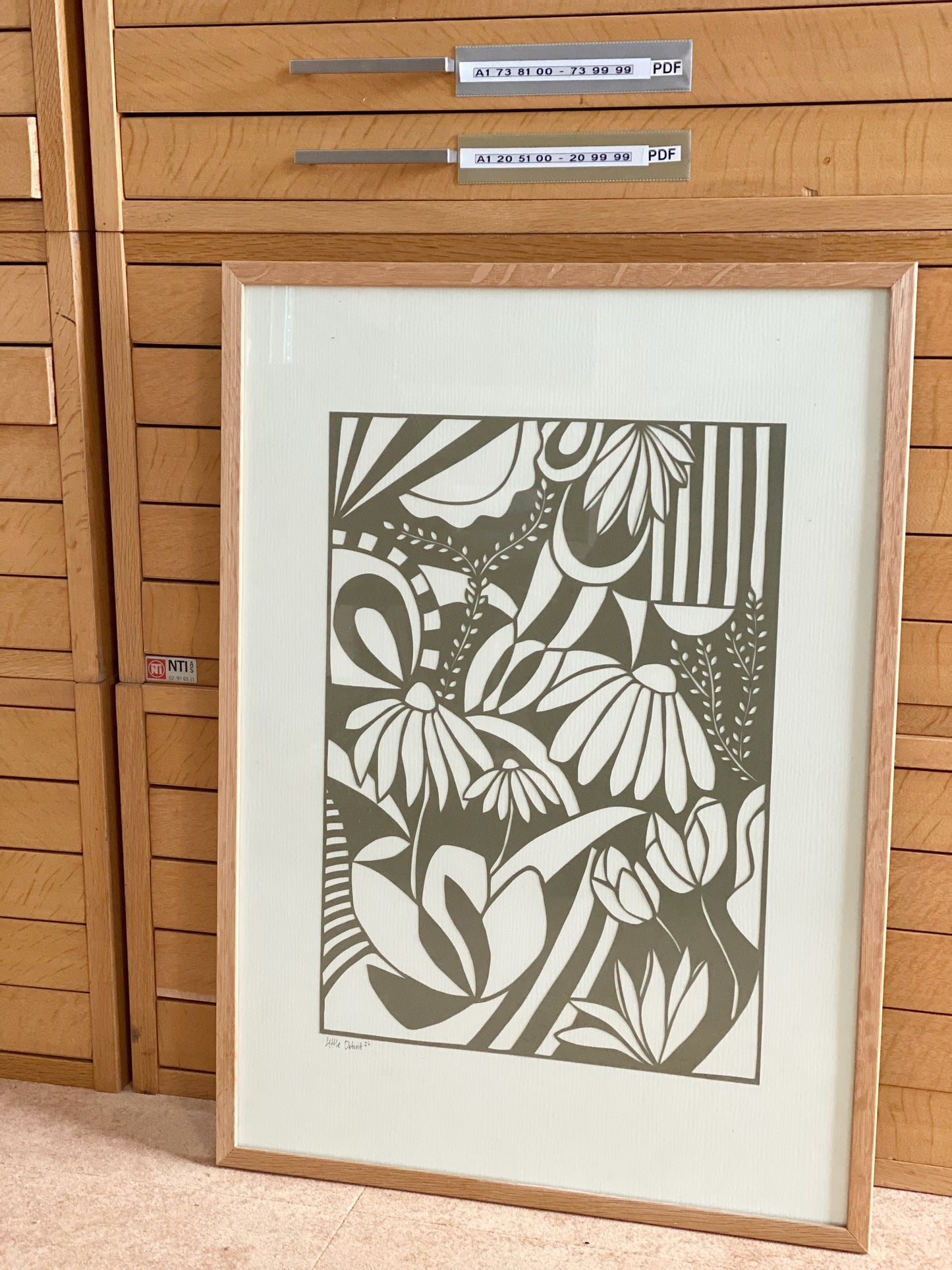 ‘Flowers in my garden’ A2