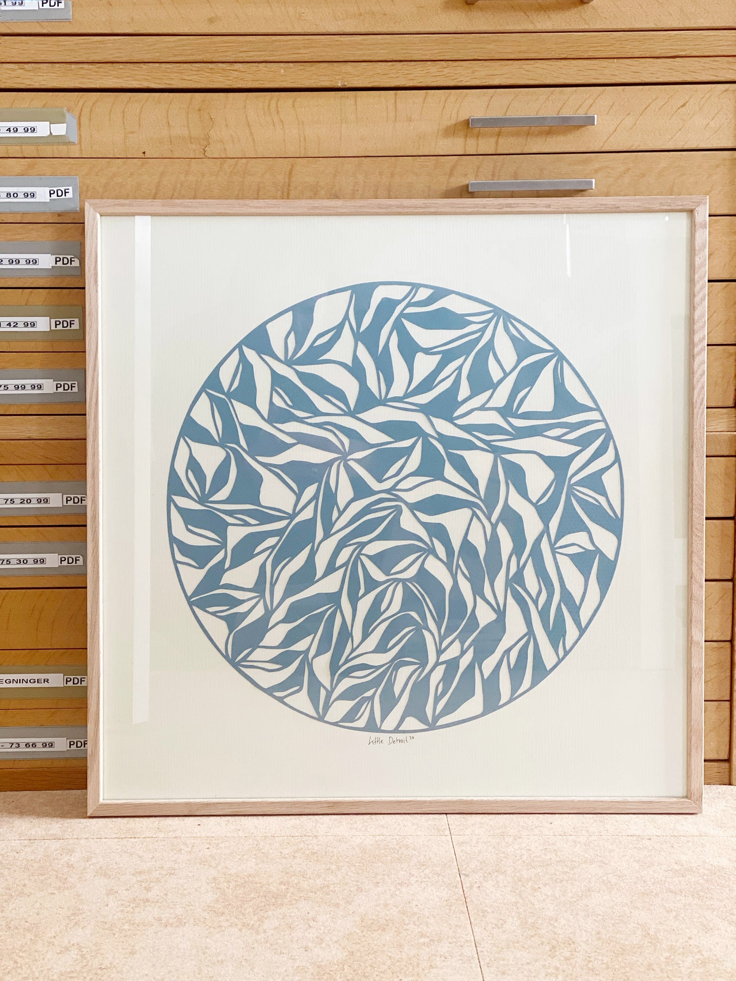 ‘Bright Ocean’ 50x50