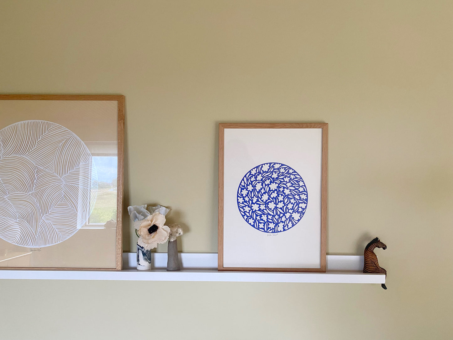 ‘Blue Garden’ A3