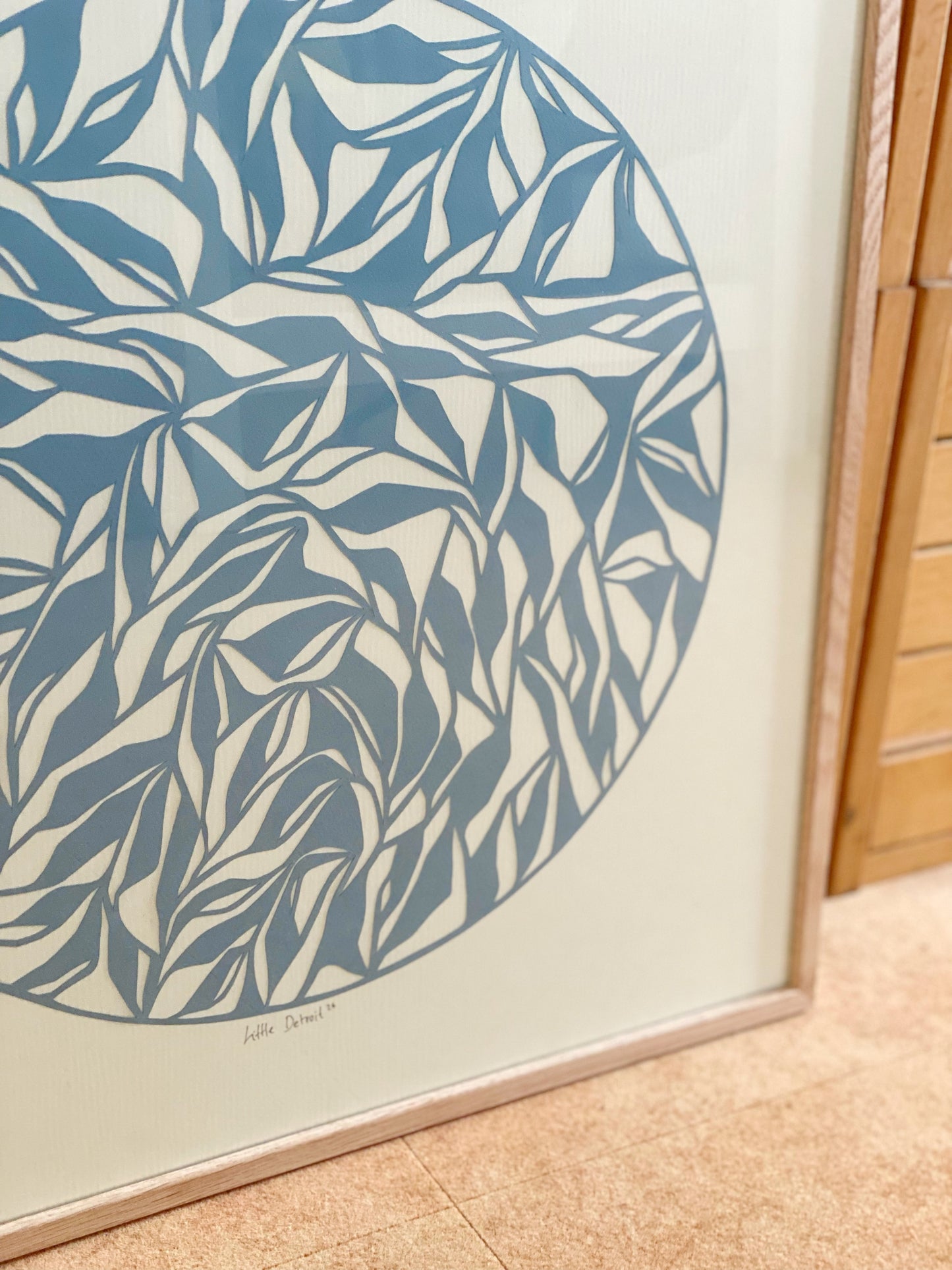 ‘Bright Ocean’ 50x50