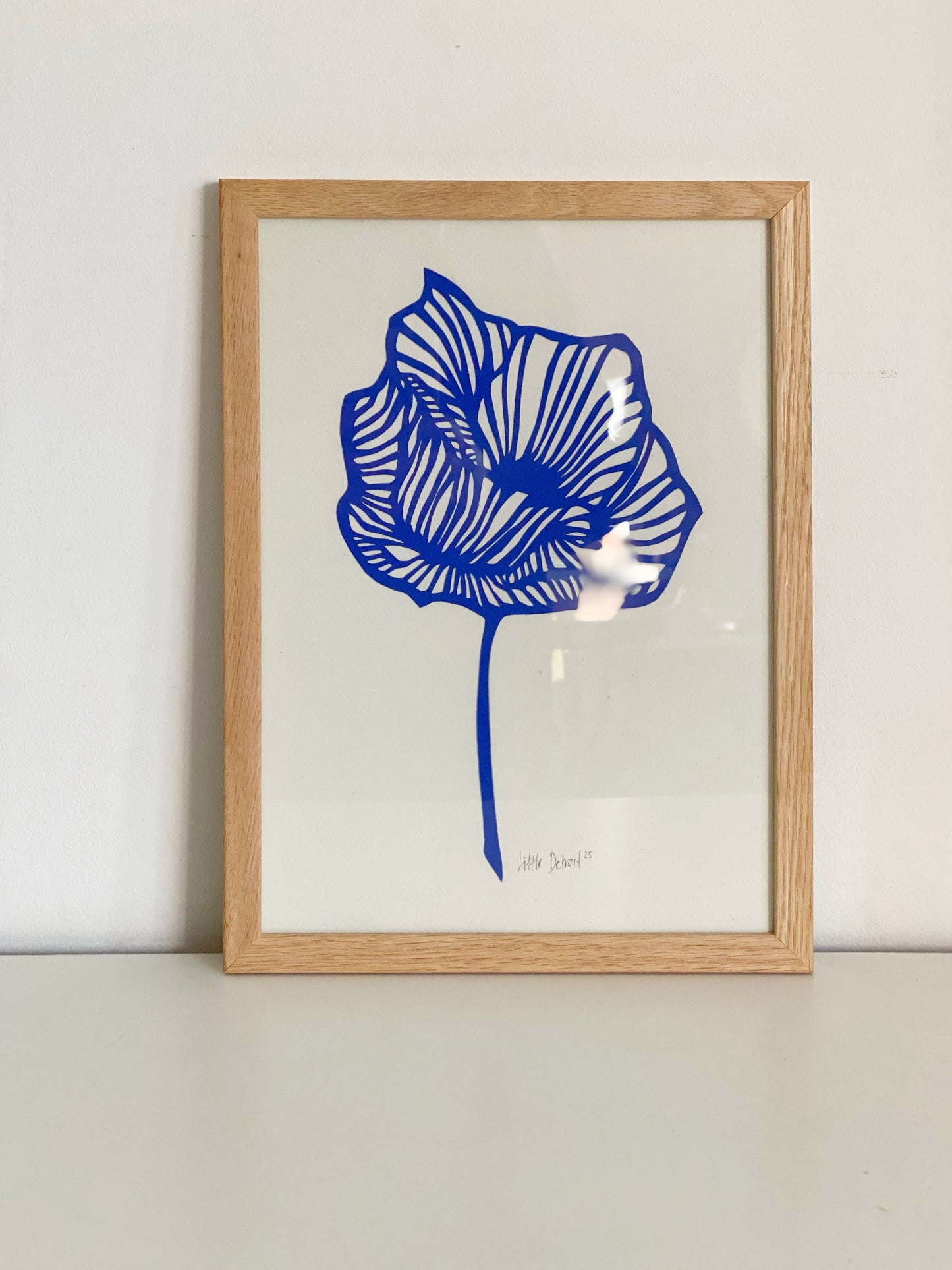 A4 ‘blue flower’