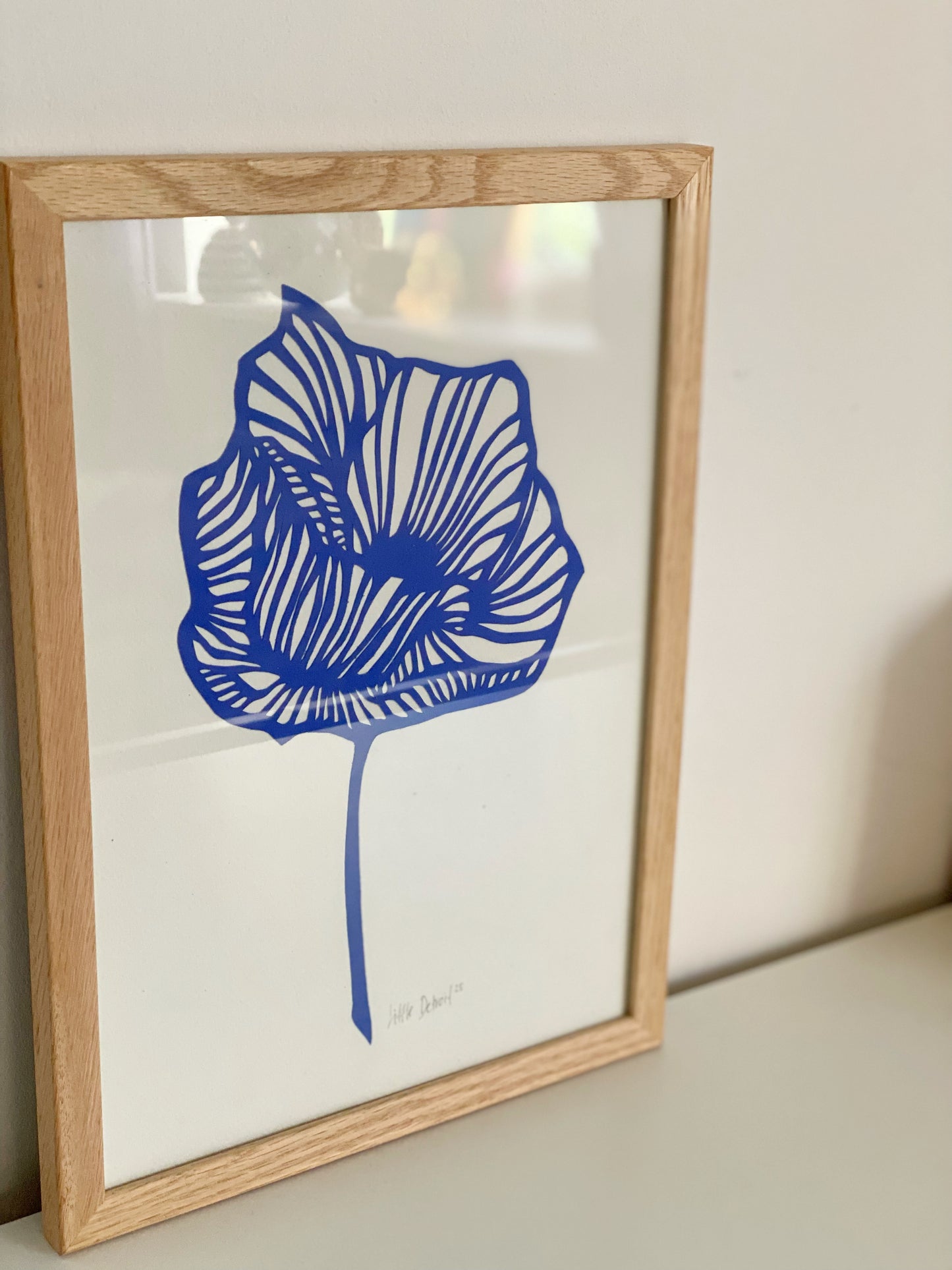 A4 ‘blue flower’