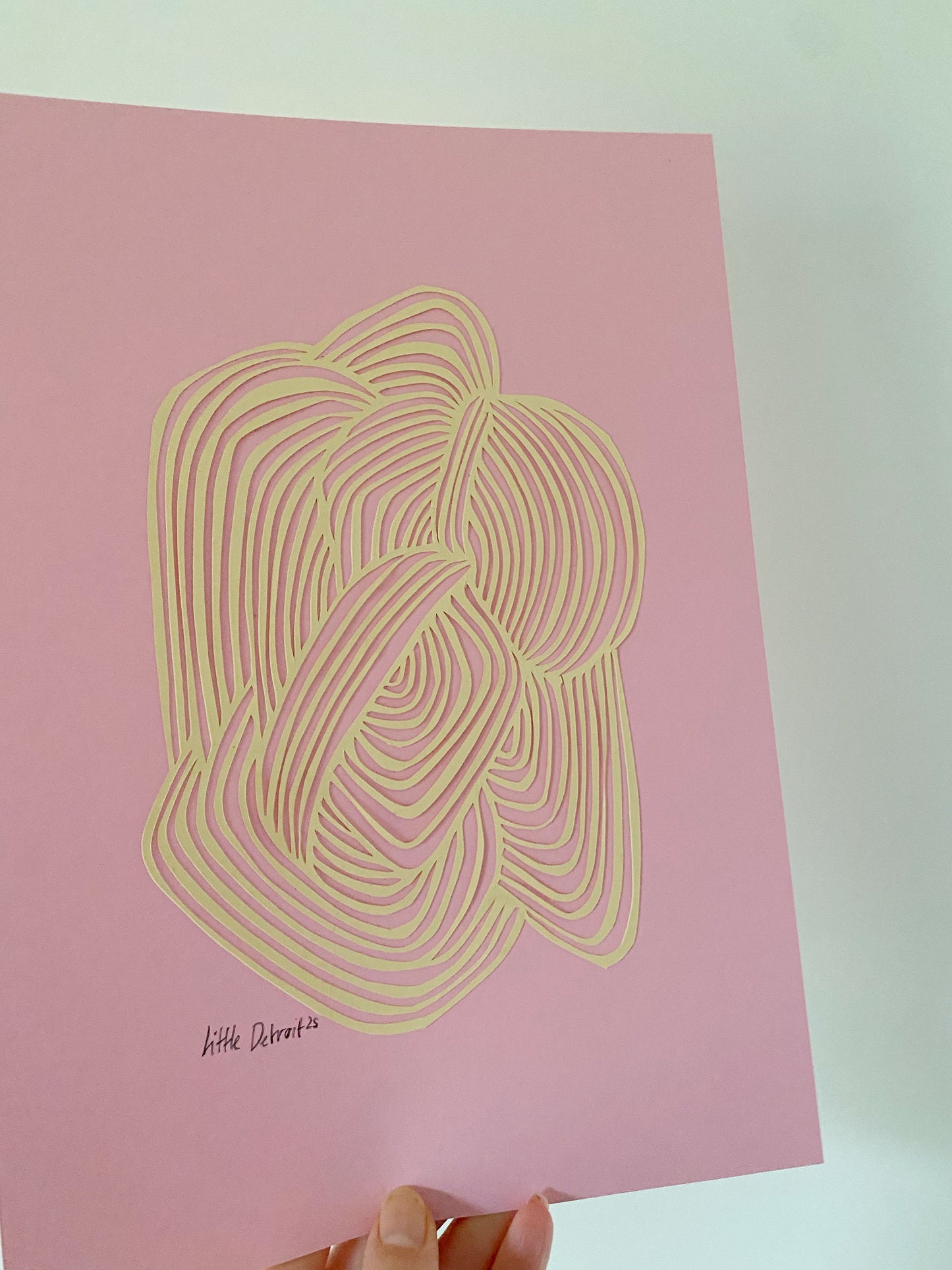 ‘Organic Pink’ A4