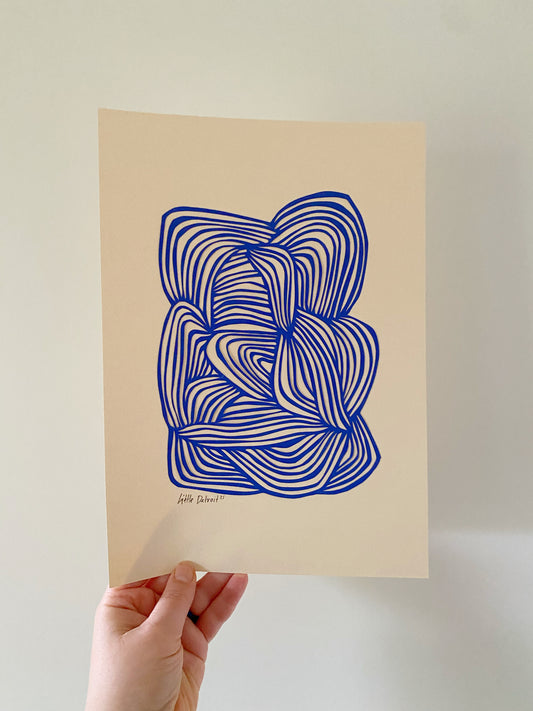 ‘Organic Blue’ A4