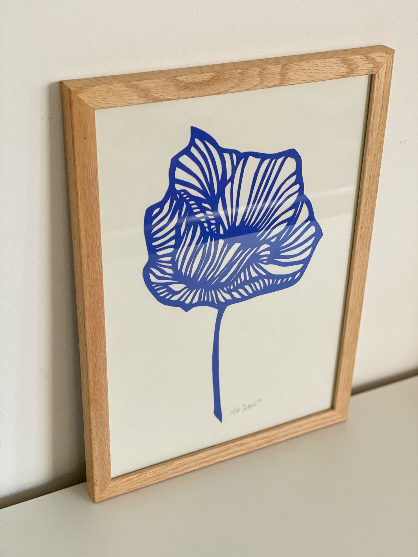 A4 ‘blue flower’