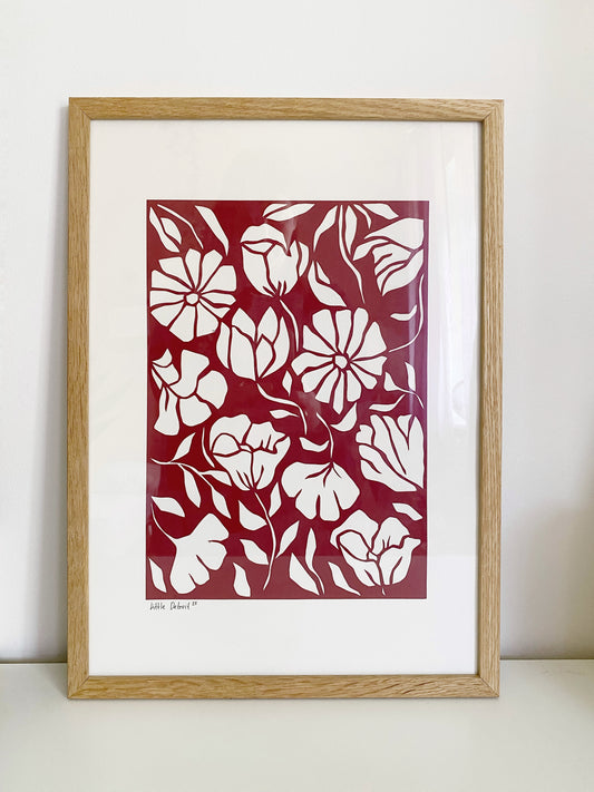 ‘Floral Whispers’ A3