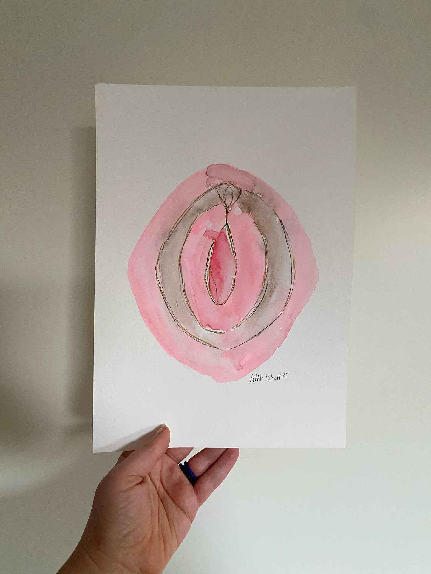 ‘Yoni’ Akvarel A4